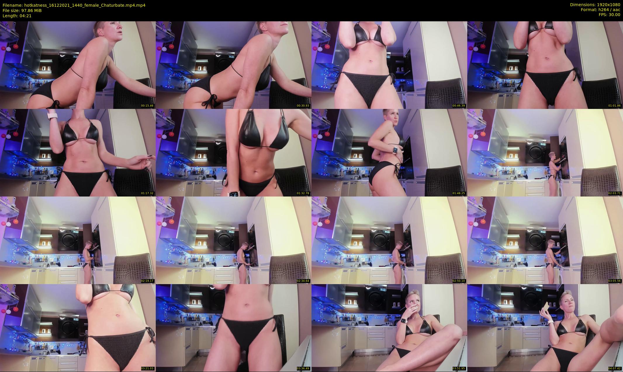 hotkatness — 5 minute Chaturbate female cam show recording, 1080p, Dec 16, 2021
