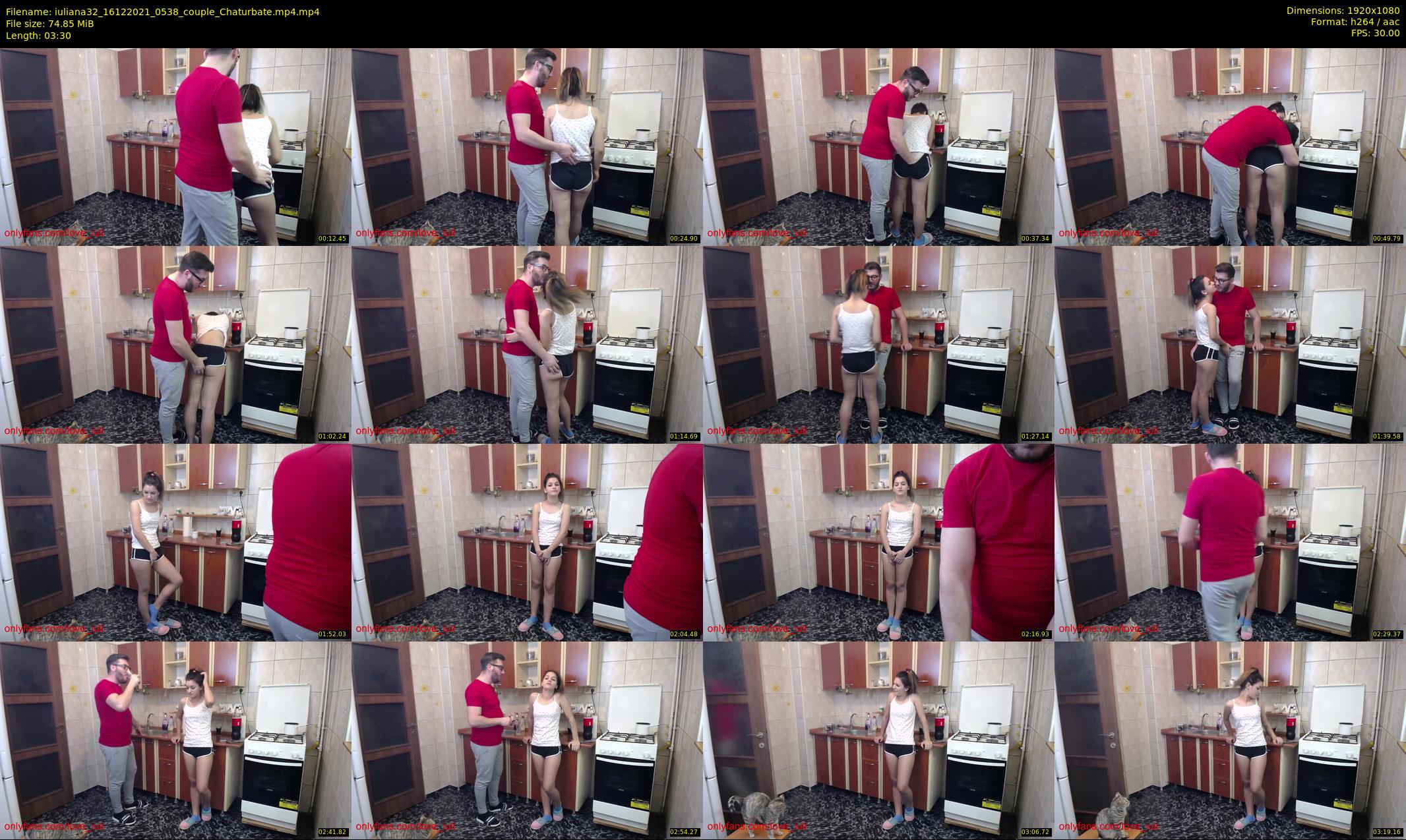 iuliana32 — 4 minute Chaturbate couple cam show recording, 1080p, Dec 16, 2021