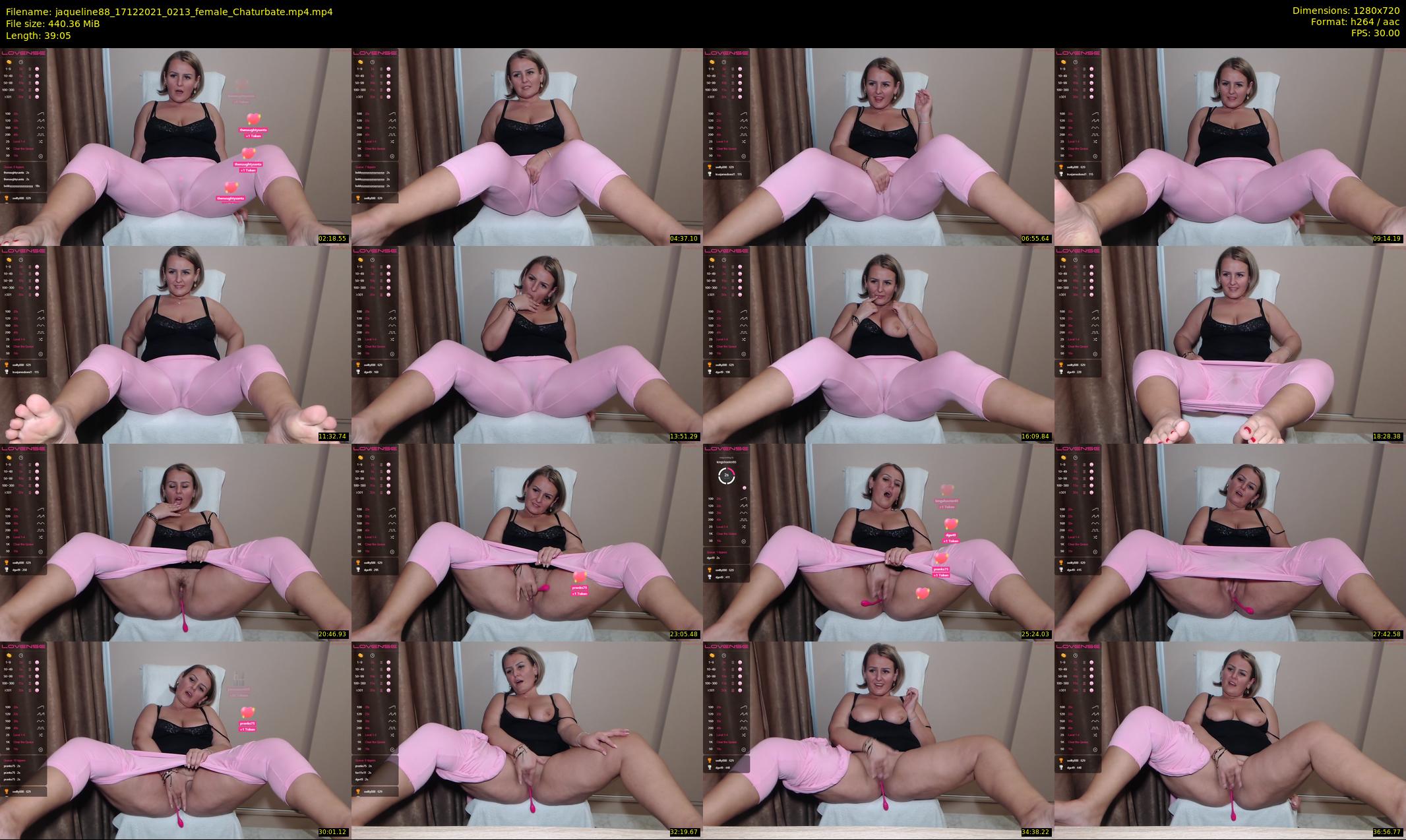 jaqueline88 — 40 minute Chaturbate female cam show recording, 720p, Dec 17, 2021
