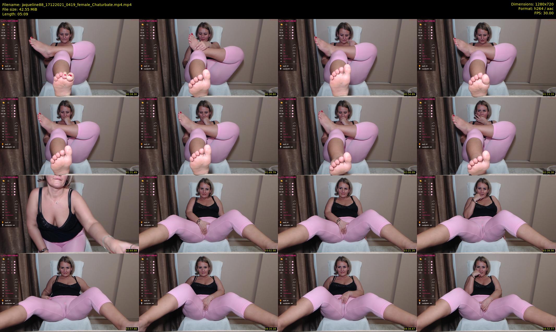 jaqueline88 — 6 minute Chaturbate female cam show recording, 720p, Dec 17, 2021