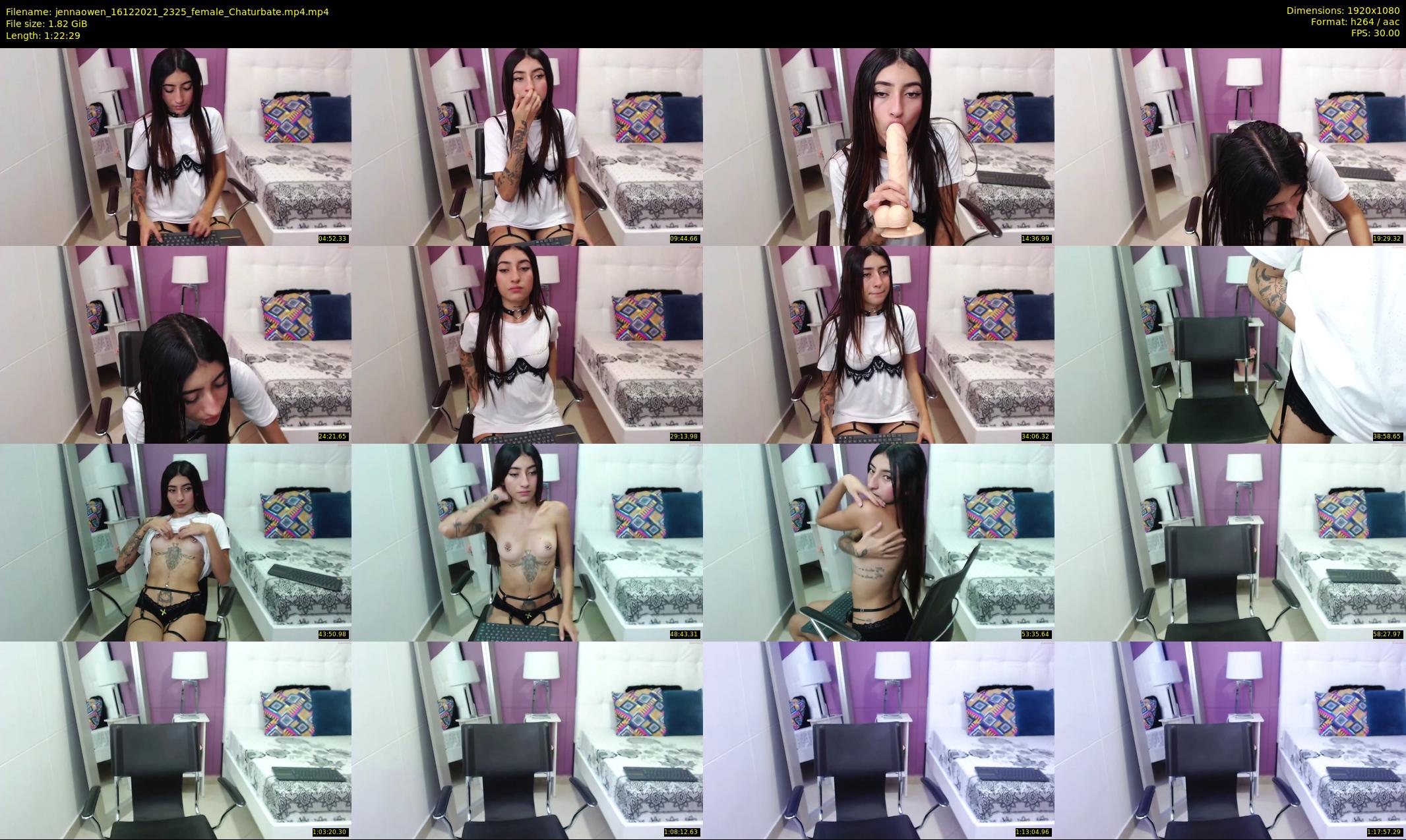jennaowen — 83 minute Chaturbate female cam show recording, 1080p, Dec 16, 2021