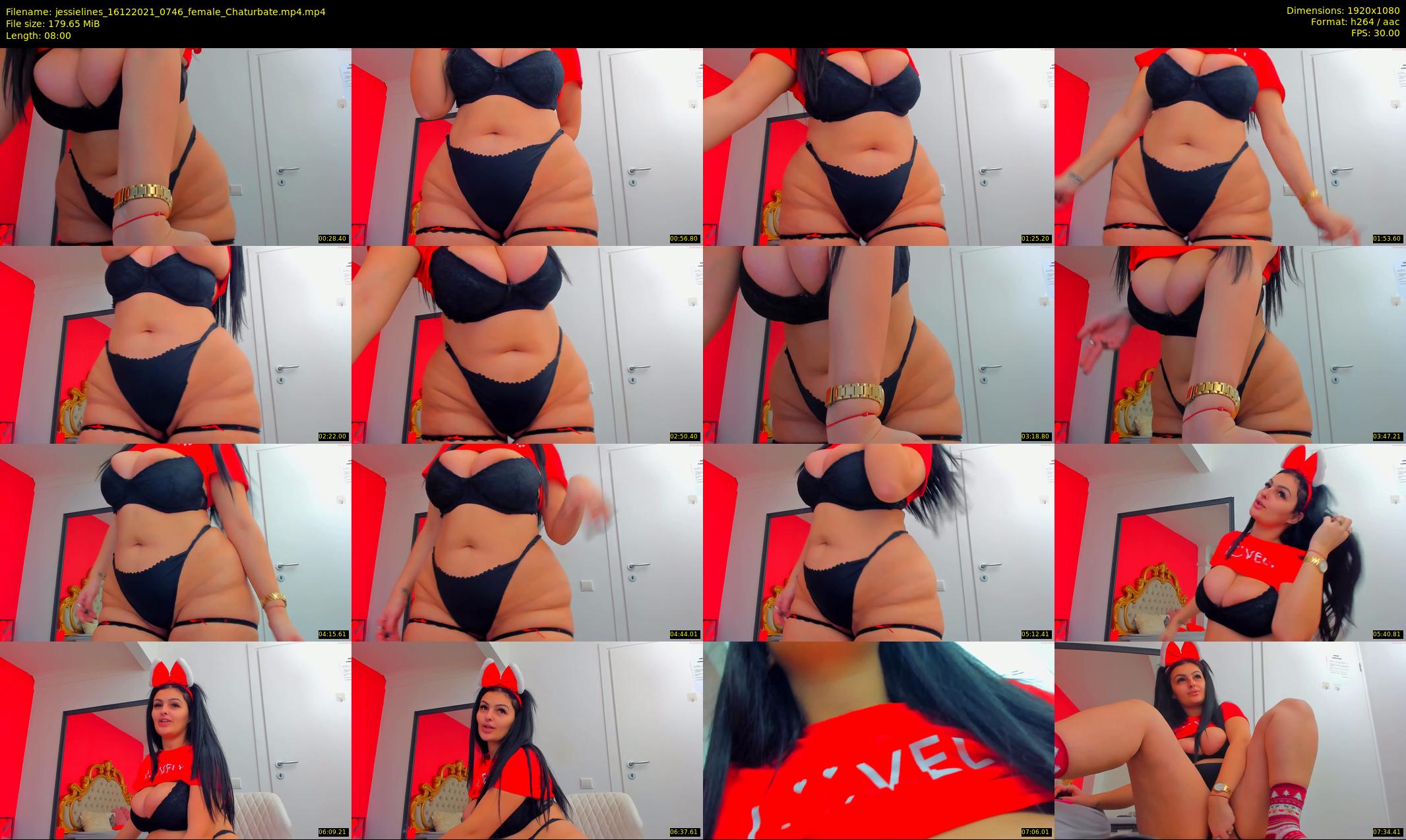 jessielines — 8 minute Chaturbate female cam show recording, 1080p, Dec 16, 2021