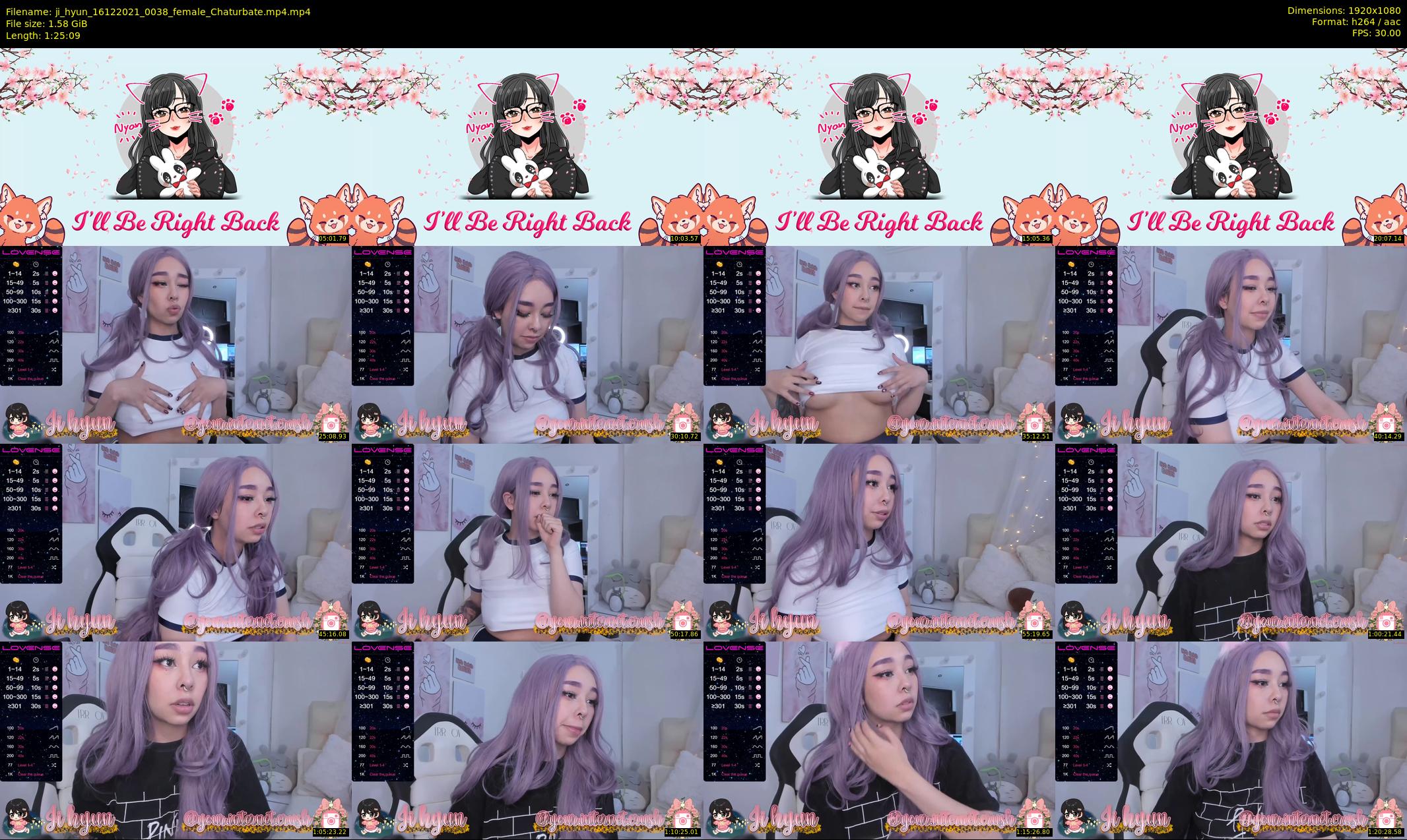 ji_hyun — 86 minute Chaturbate female cam show recording, 1080p, Dec 16, 2021