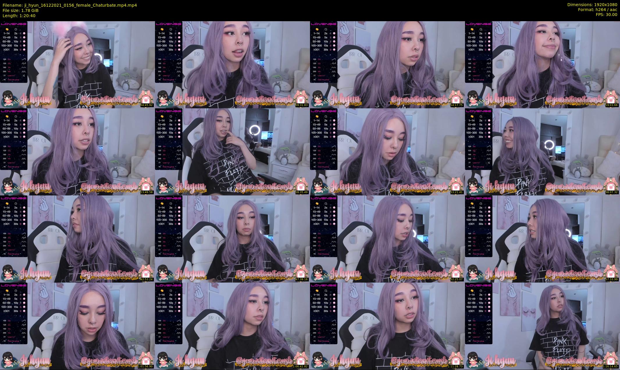 ji_hyun — 81 minute Chaturbate female cam show recording, 1080p, Dec 16, 2021