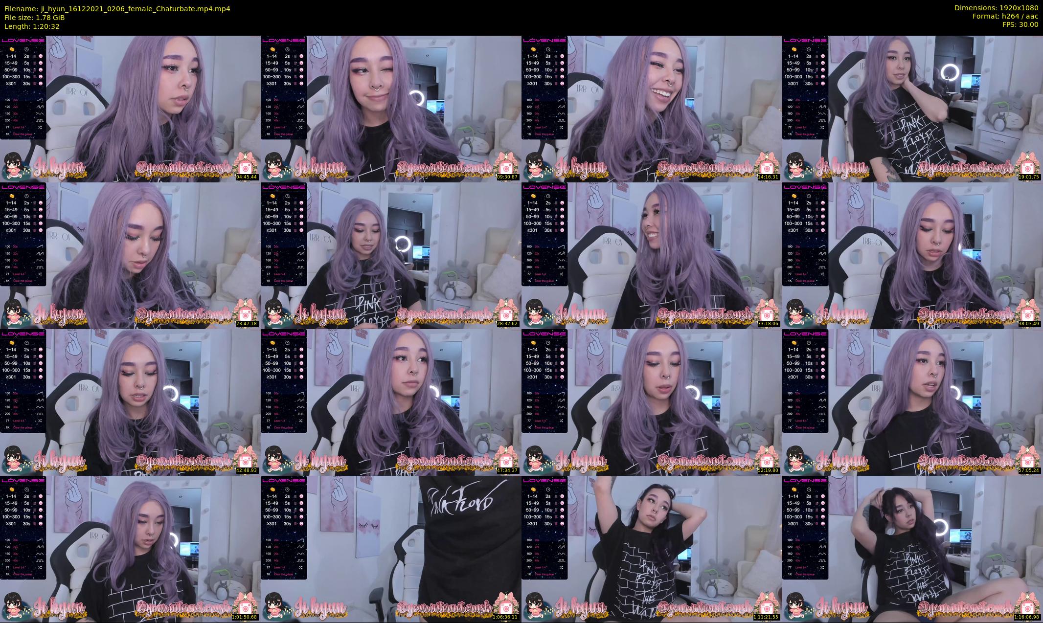 ji_hyun — 81 minute Chaturbate female cam show recording, 1080p, Dec 16, 2021