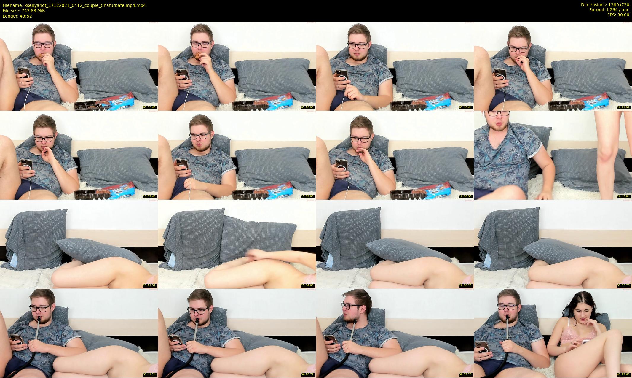 ksenyahot — 44 minute Chaturbate couple cam show recording, 720p, Dec 17, 2021
