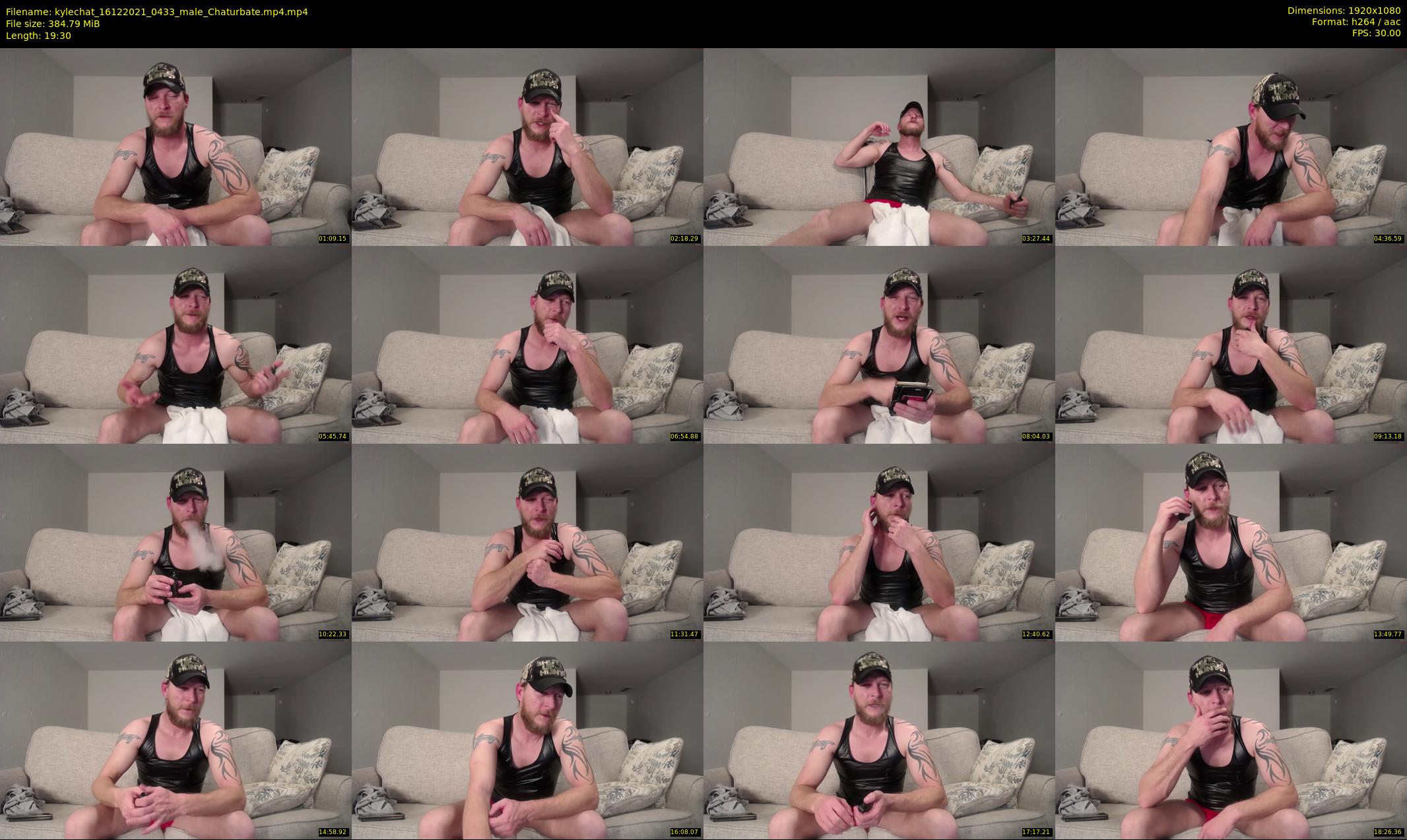 kylechat — 20 minute Chaturbate male cam show recording, 1080p, Dec 16, 2021