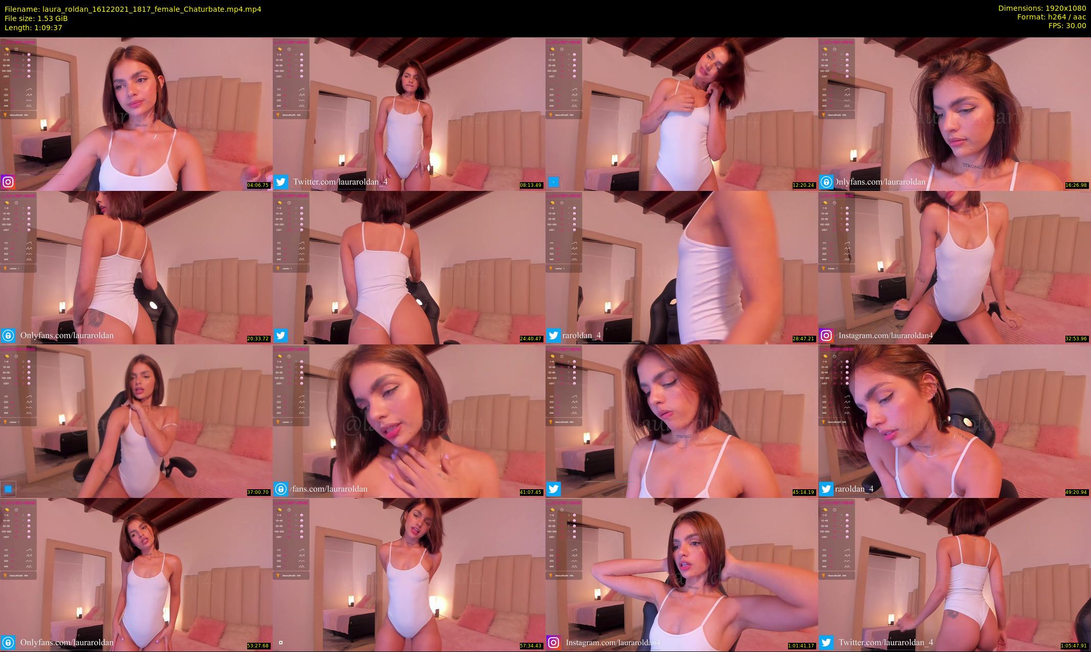 laura_roldan — 70 minute Chaturbate female cam show recording, 1080p, Dec 16, 2021