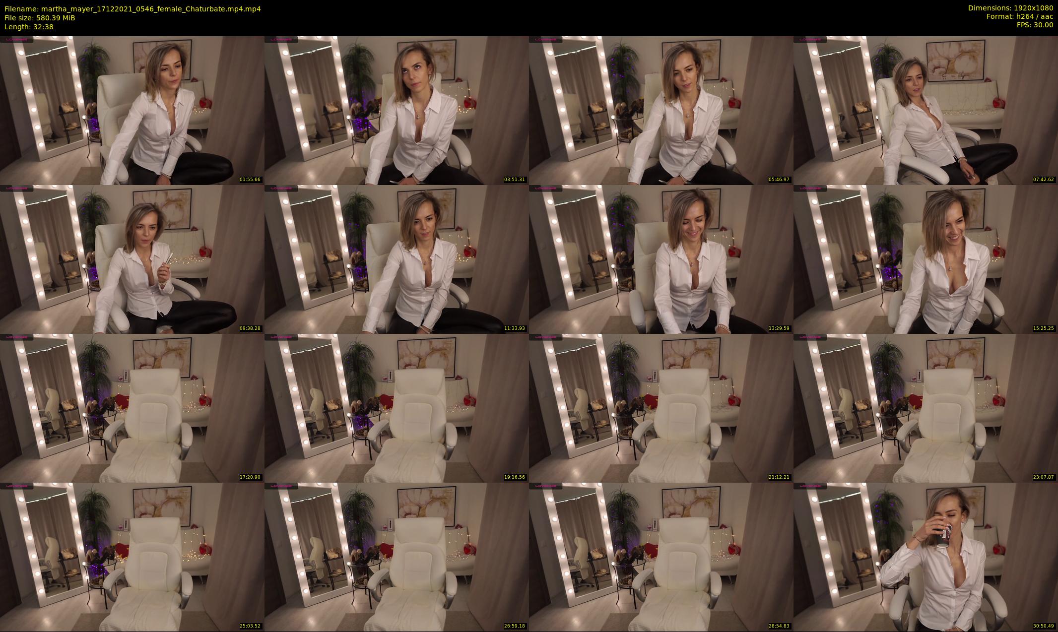 martha_mayer — 33 minute Chaturbate female cam show recording, 1080p, Dec 17, 2021