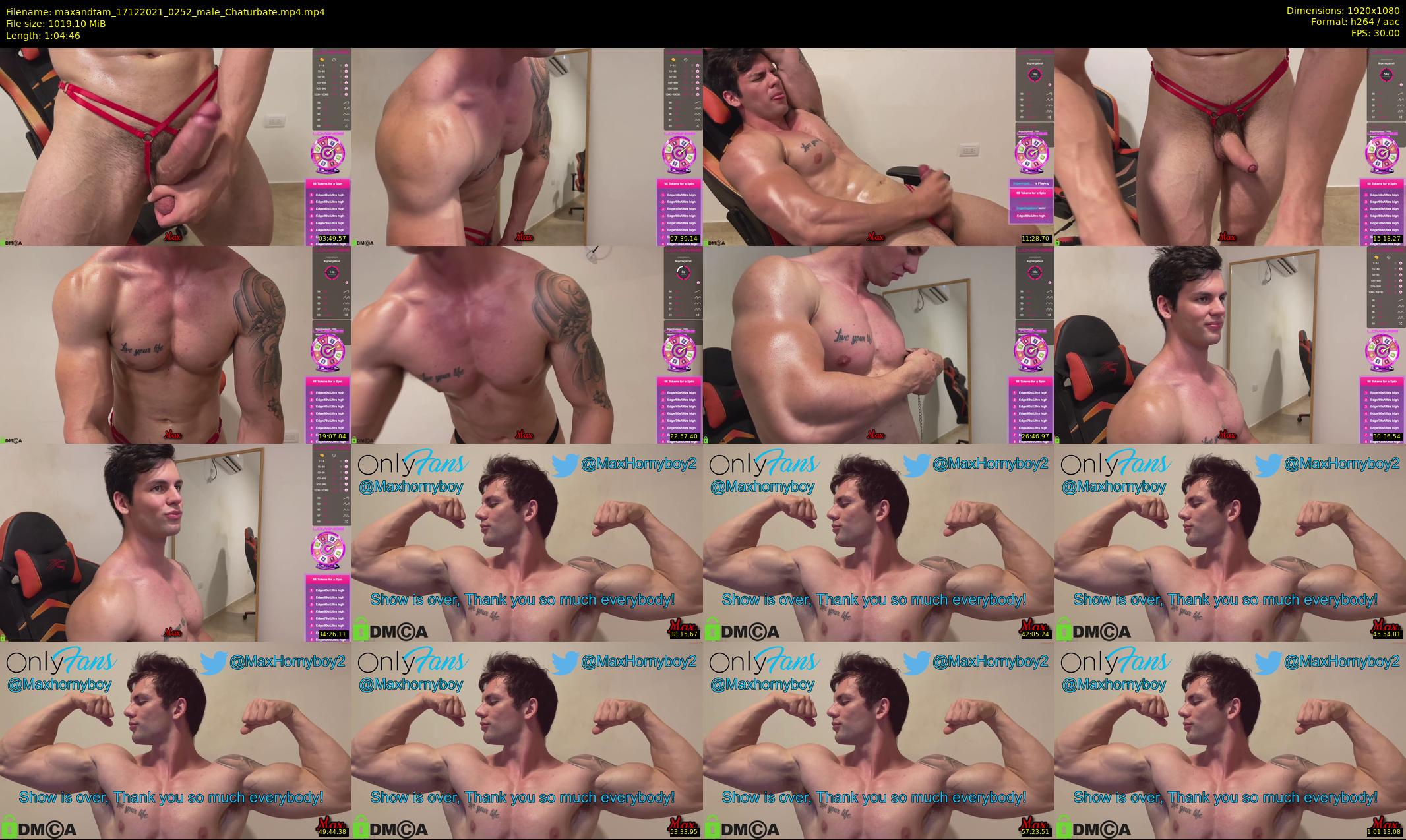 maxandtam — 65 minute Chaturbate couple cam show recording, 1080p, Dec 17, 2021