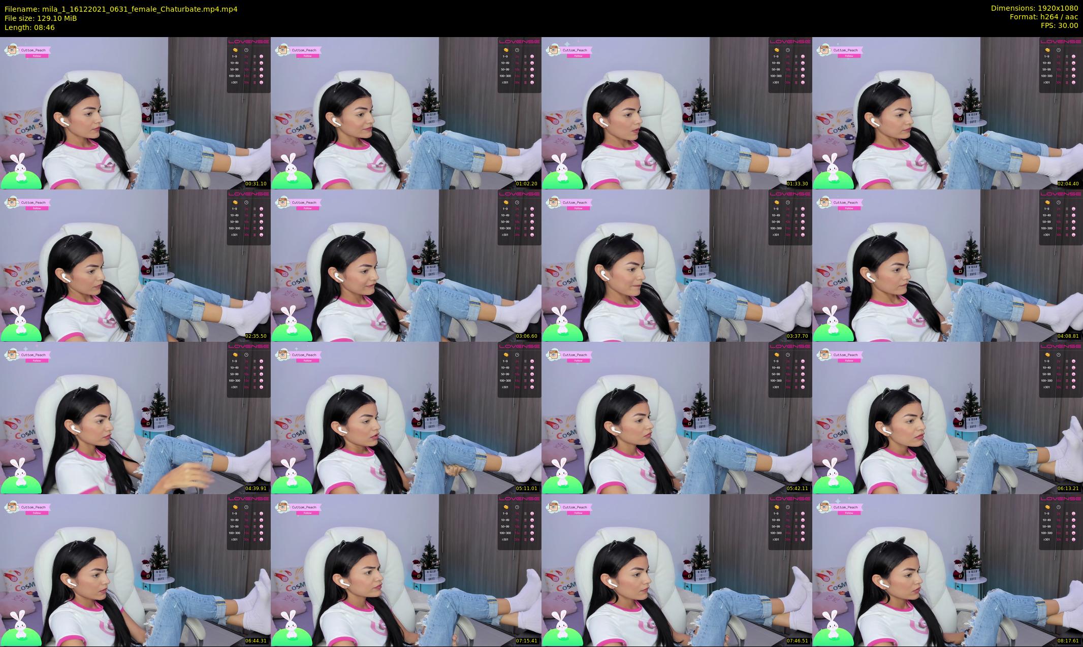 mila_1 — 9 minute Chaturbate female cam show recording, 1080p, Dec 16, 2021