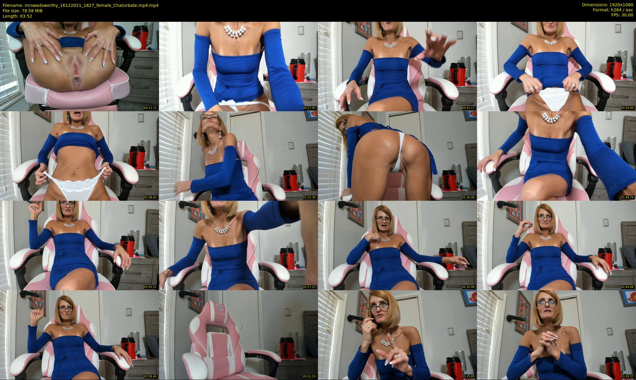 mrswadsworthy — 4 minute Chaturbate female cam show recording, 1080p, Dec 16, 2021