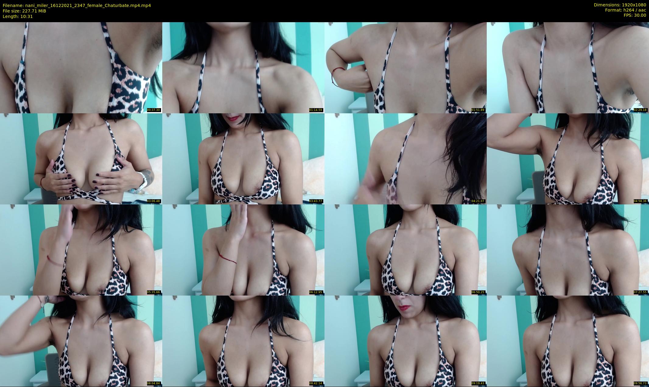 nani_miler — 11 minute Chaturbate female cam show recording, 1080p, Dec 16, 2021