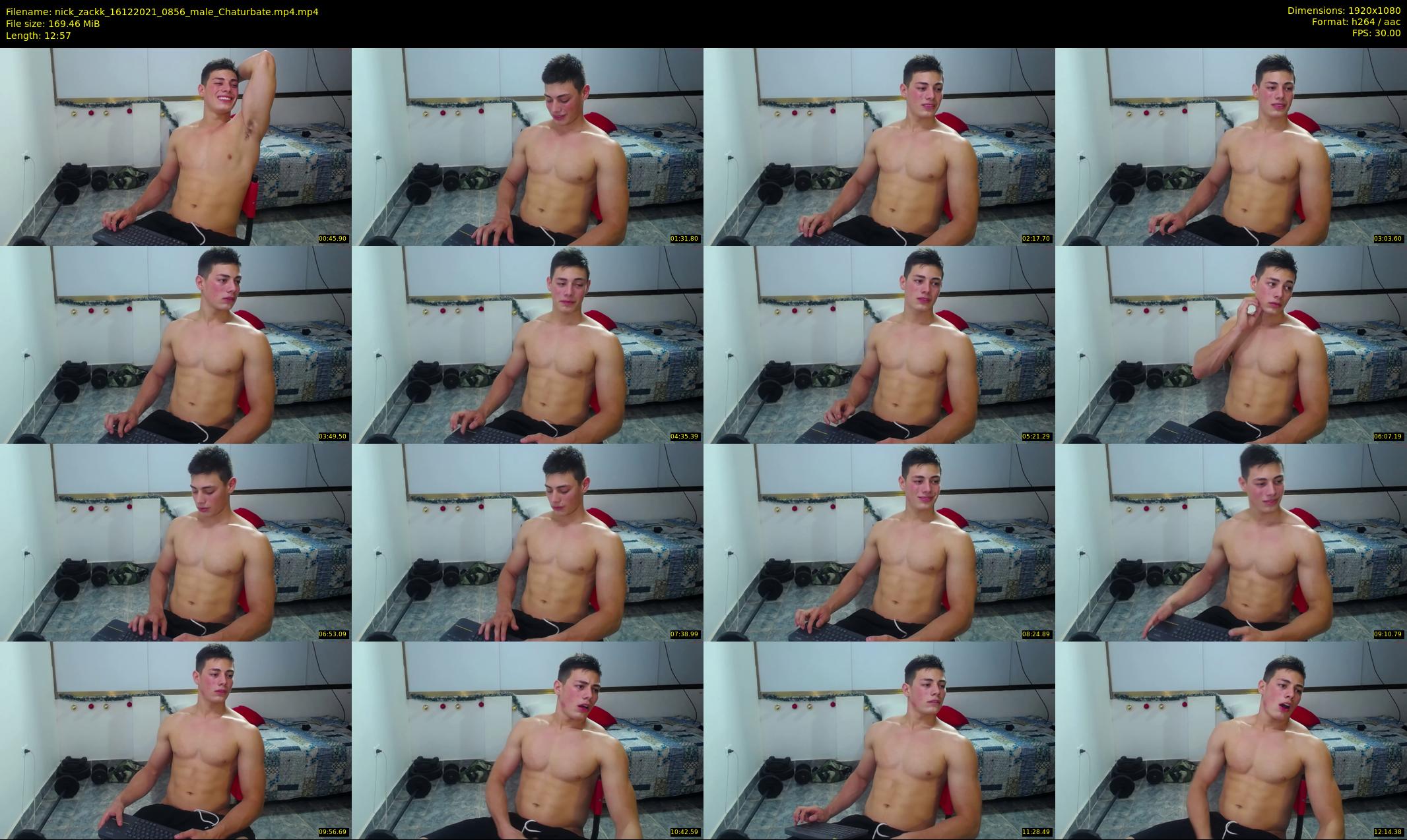 nick_zackk — 13 minute Chaturbate male cam show recording, 1080p, Dec 16, 2021