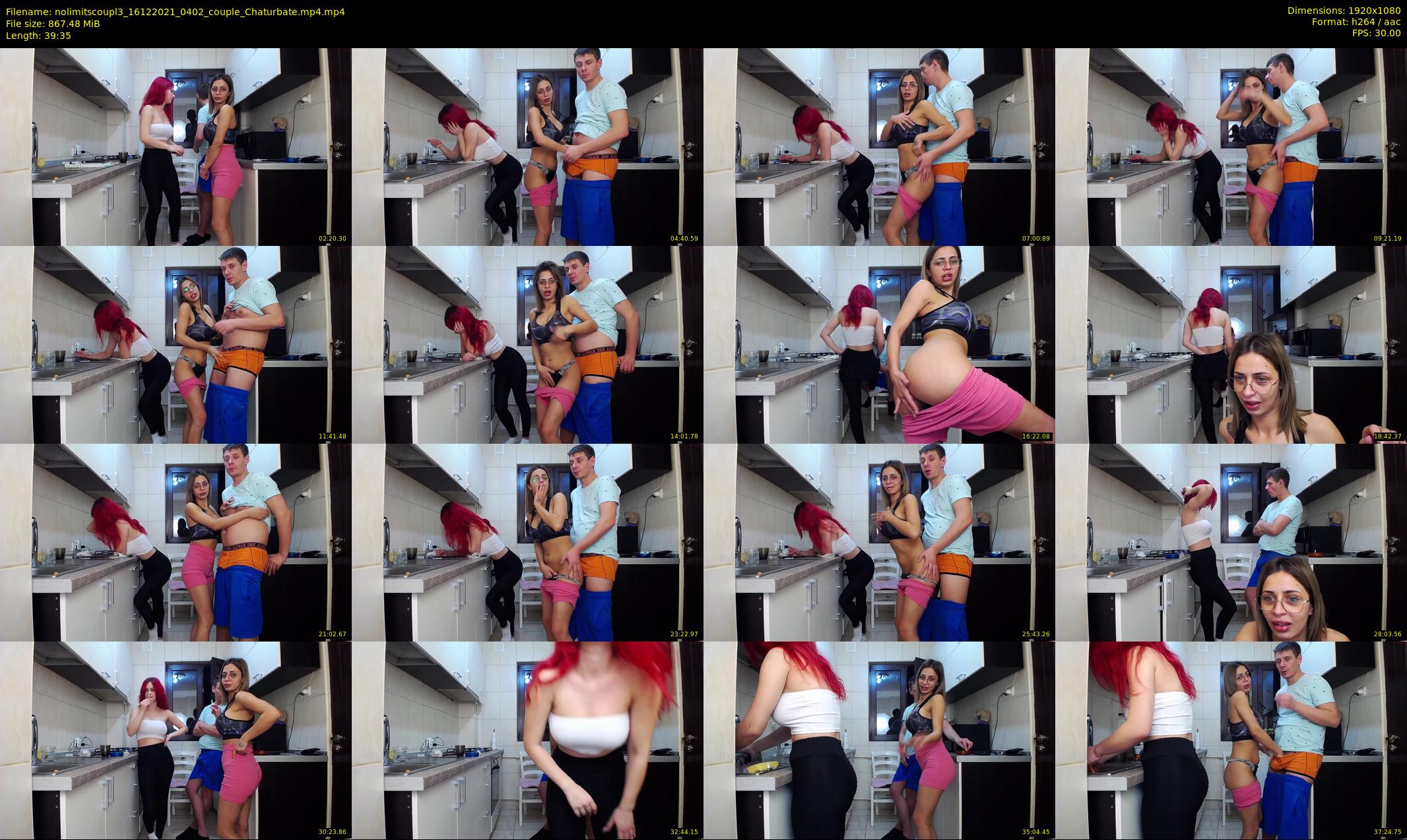 nolimitscoupl3 — 40 minute Chaturbate couple cam show recording, 1080p, Dec 16, 2021