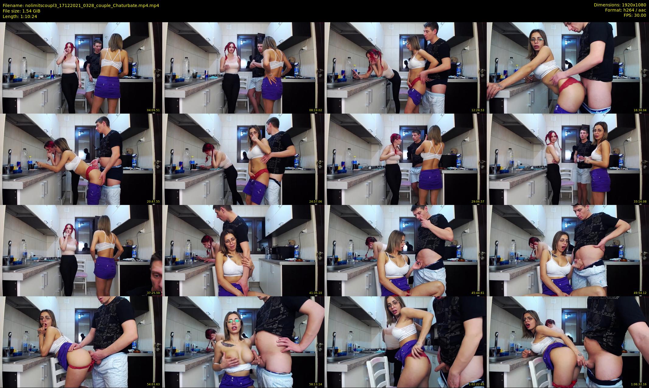 nolimitscoupl3 — 71 minute Chaturbate couple cam show recording, 1080p, Dec 17, 2021
