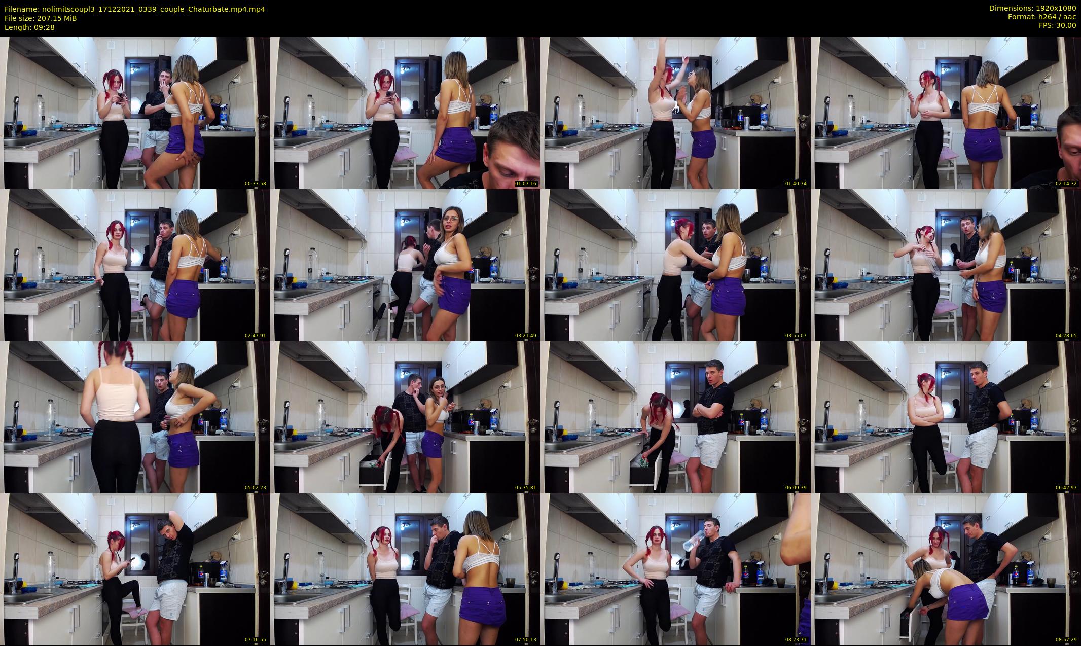 nolimitscoupl3 — 10 minute Chaturbate couple cam show recording, 1080p, Dec 17, 2021