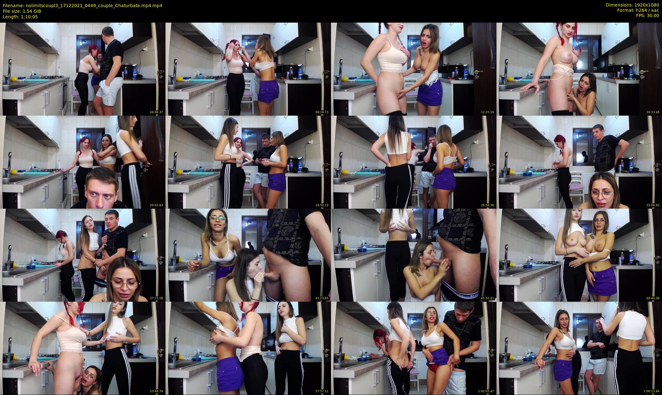 nolimitscoupl3 — 71 minute Chaturbate couple cam show recording, 1080p, Dec 17, 2021