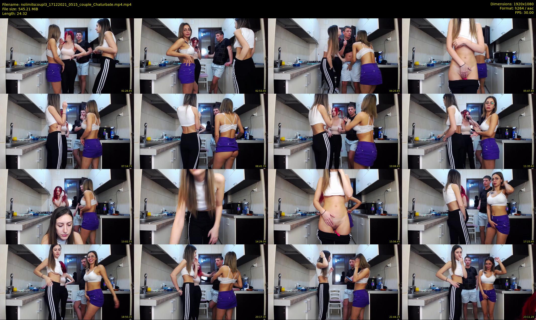 nolimitscoupl3 — 25 minute Chaturbate couple cam show recording, 1080p, Dec 17, 2021