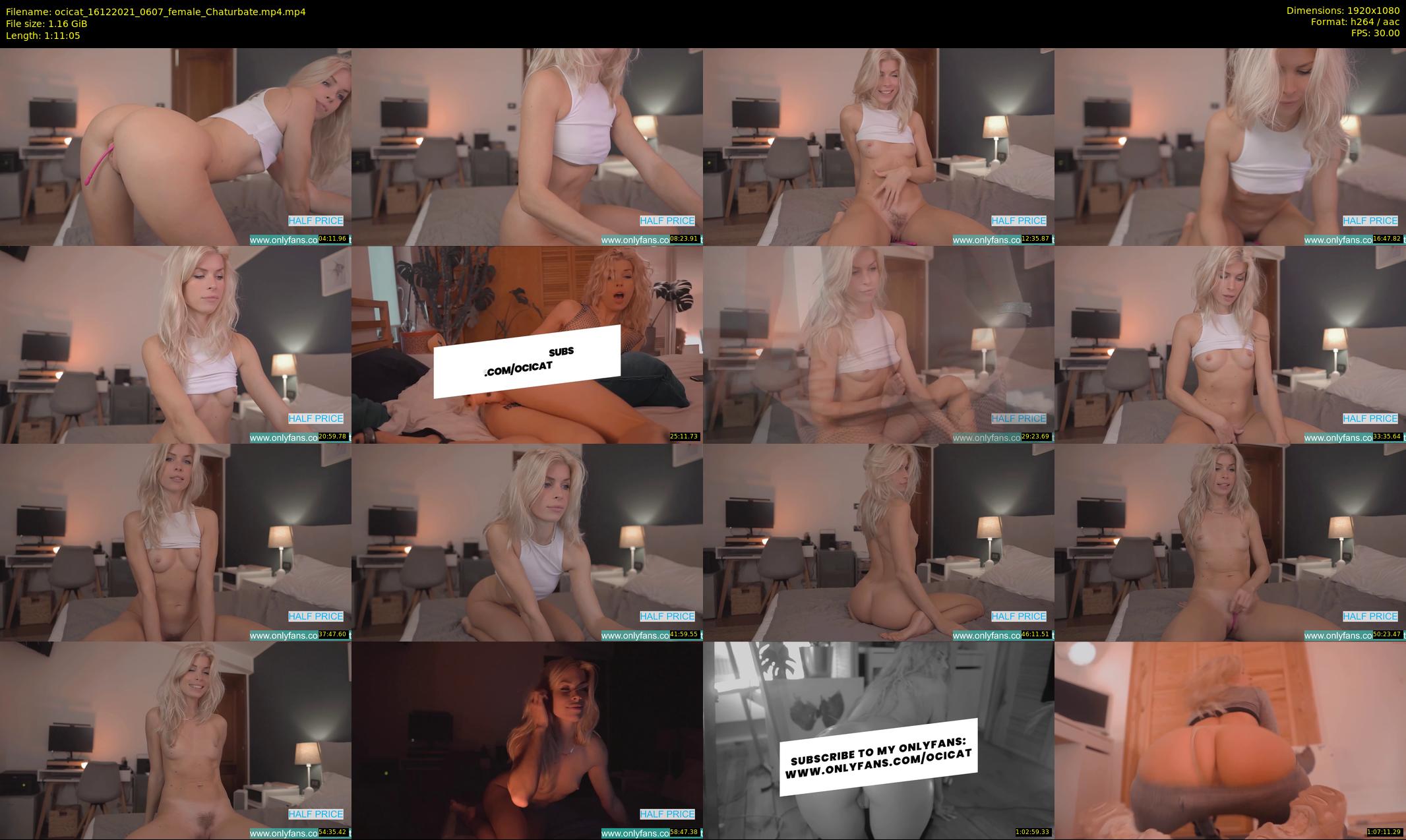 ocicat — 72 minute Chaturbate female cam show recording, 1080p, Dec 16, 2021