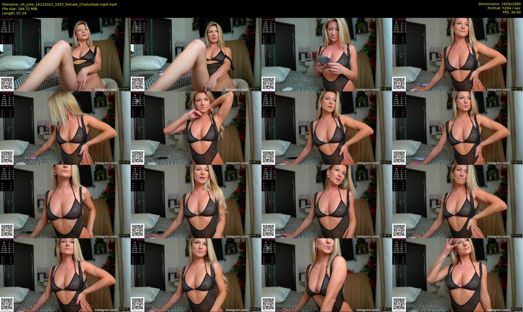 oh_julie — 8 minute Chaturbate female cam show recording, 1080p, Dec 16, 2021