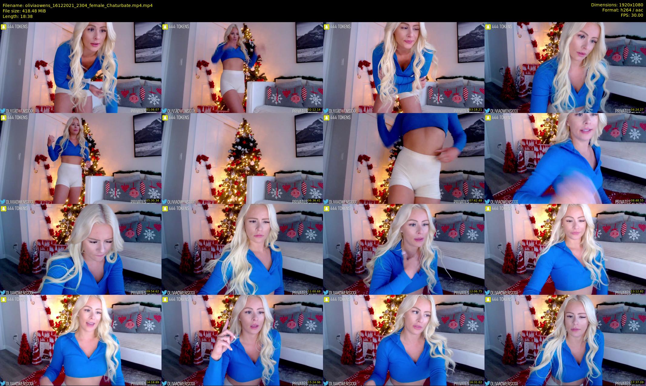 oliviaowens — 19 minute Chaturbate female cam show recording, 1080p, Dec 16, 2021