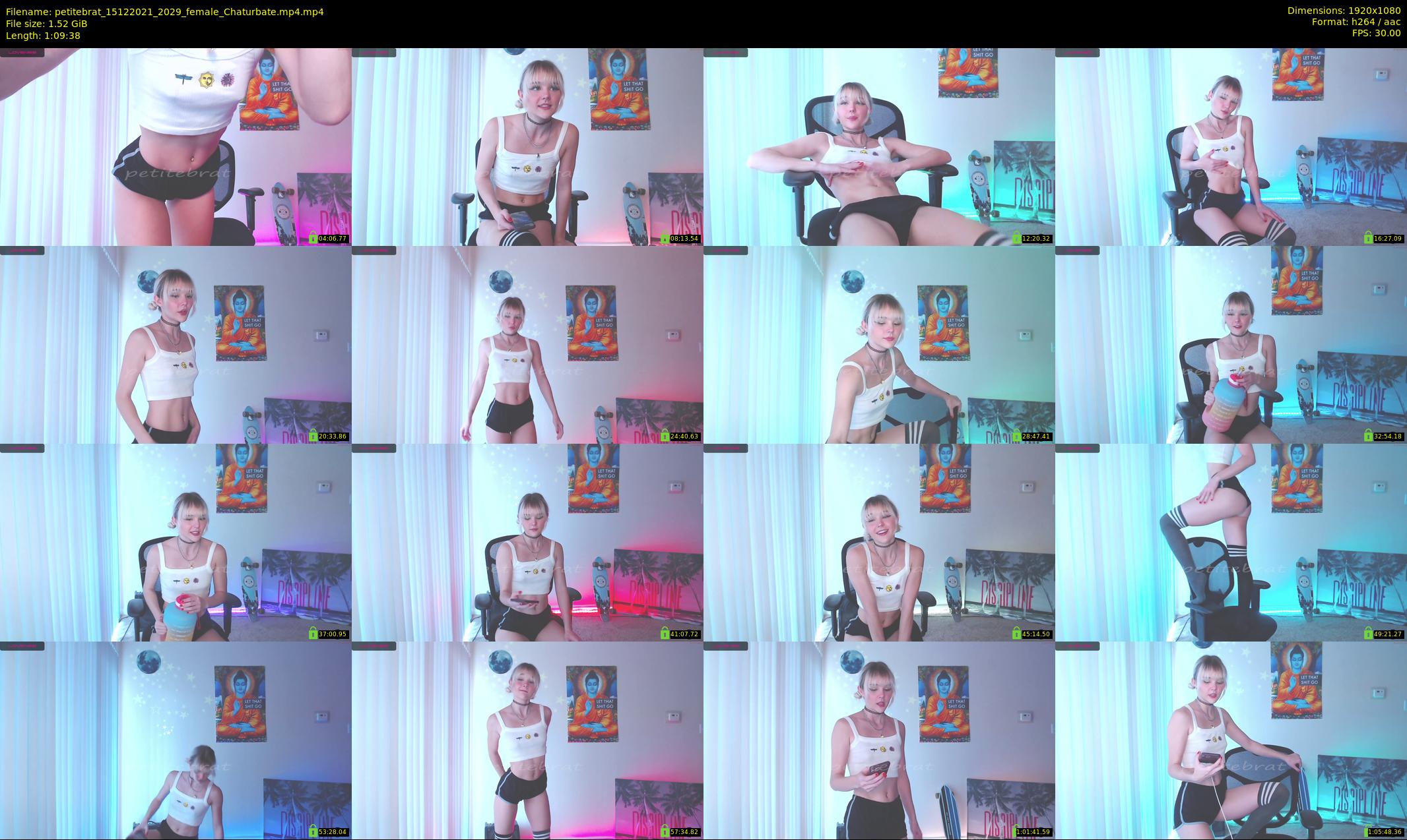 petitebrat — 70 minute Chaturbate female cam show recording, 1080p, Dec 15, 2021
