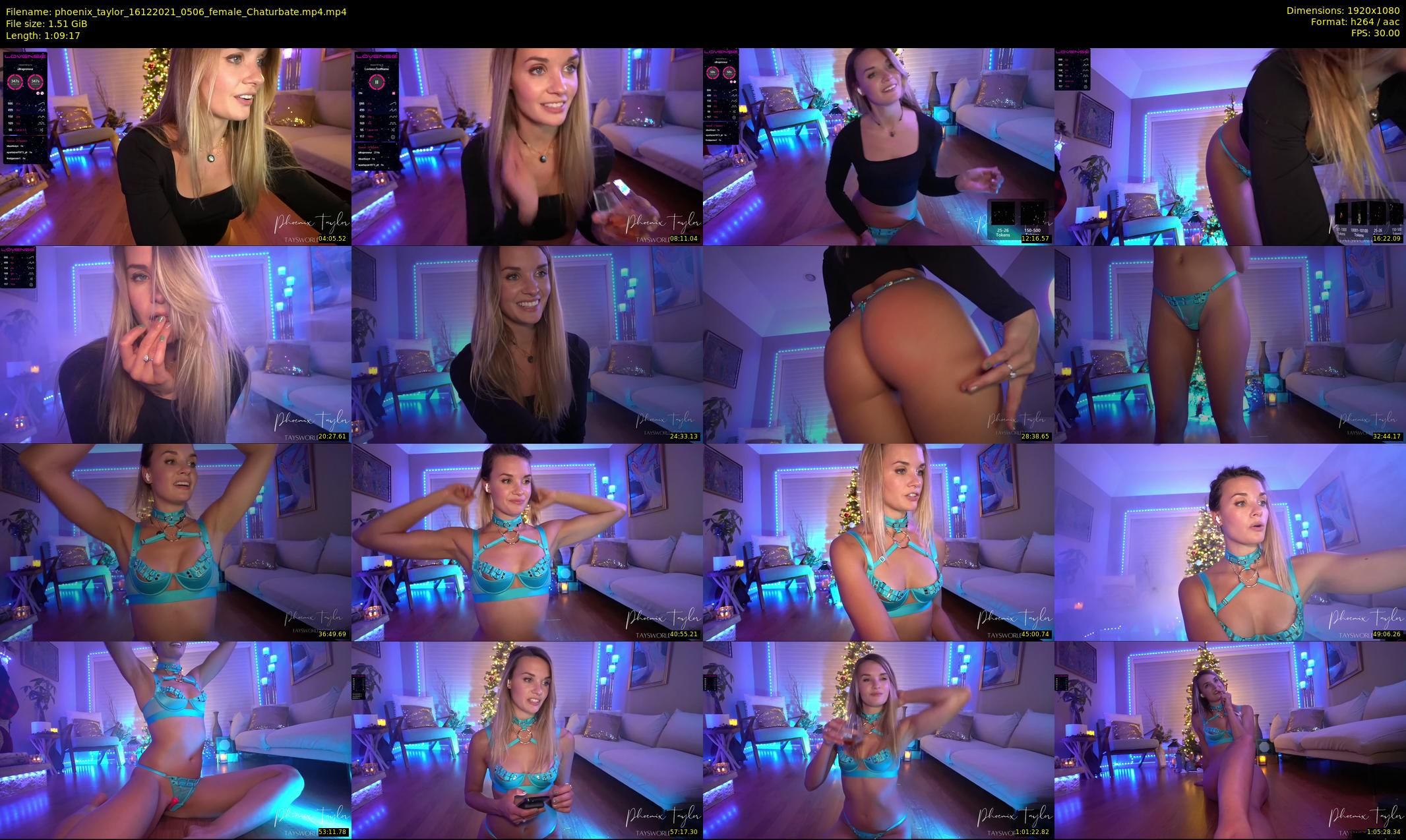 phoenix_taylor — 70 minute Chaturbate female cam show recording, 1080p, Dec 16, 2021