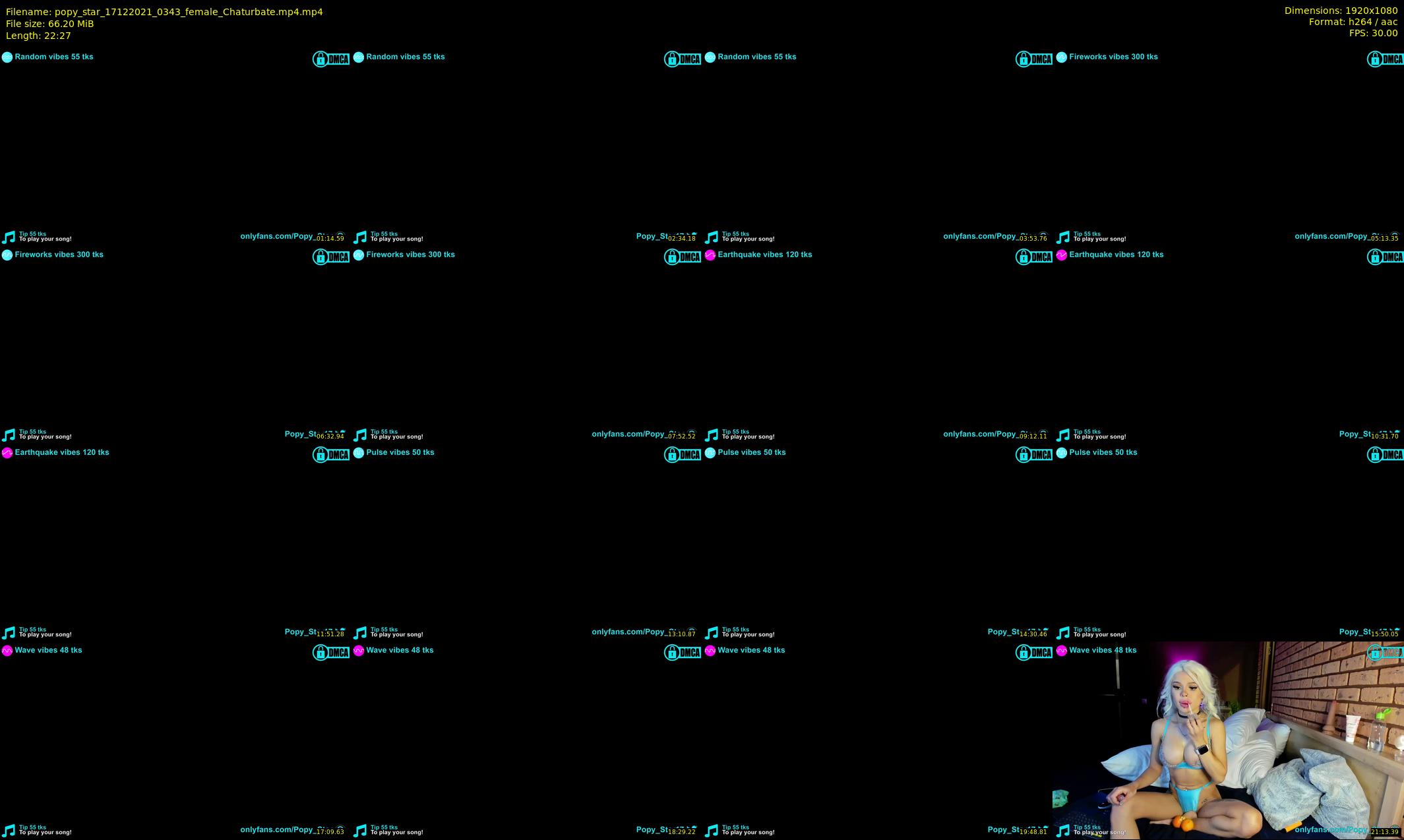 popy_star — 23 minute Chaturbate couple cam show recording, 1080p, Dec 17, 2021