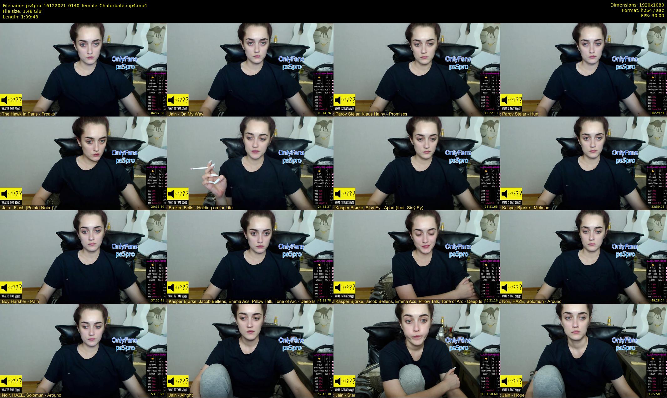 ps4pro — 70 minute Chaturbate female cam show recording, 1080p, Dec 16, 2021
