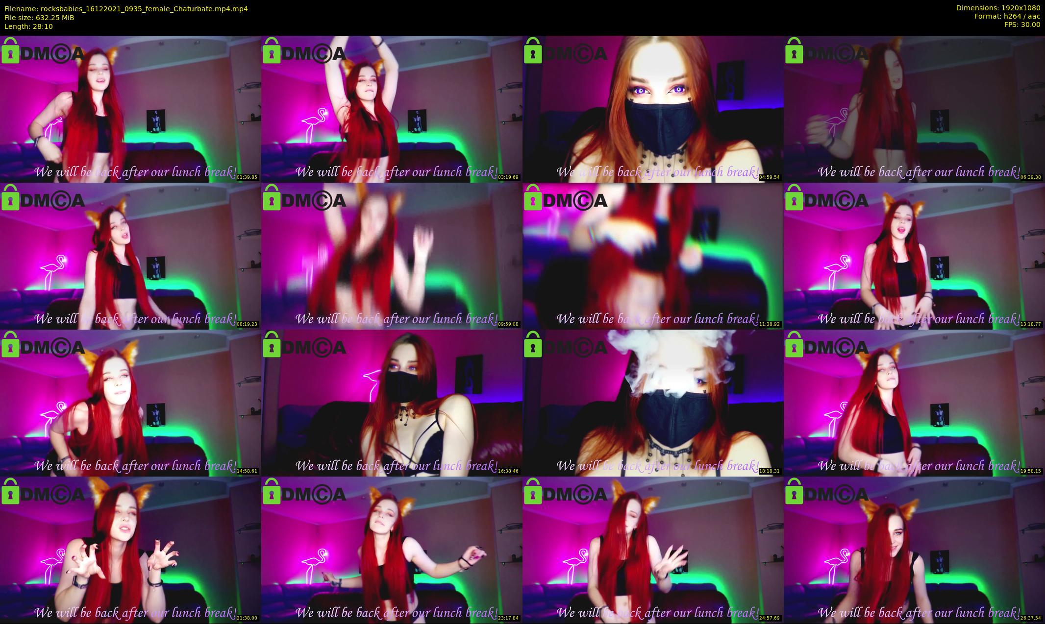 rocksbabies — 29 minute Chaturbate female cam show recording, 1080p, Dec 16, 2021