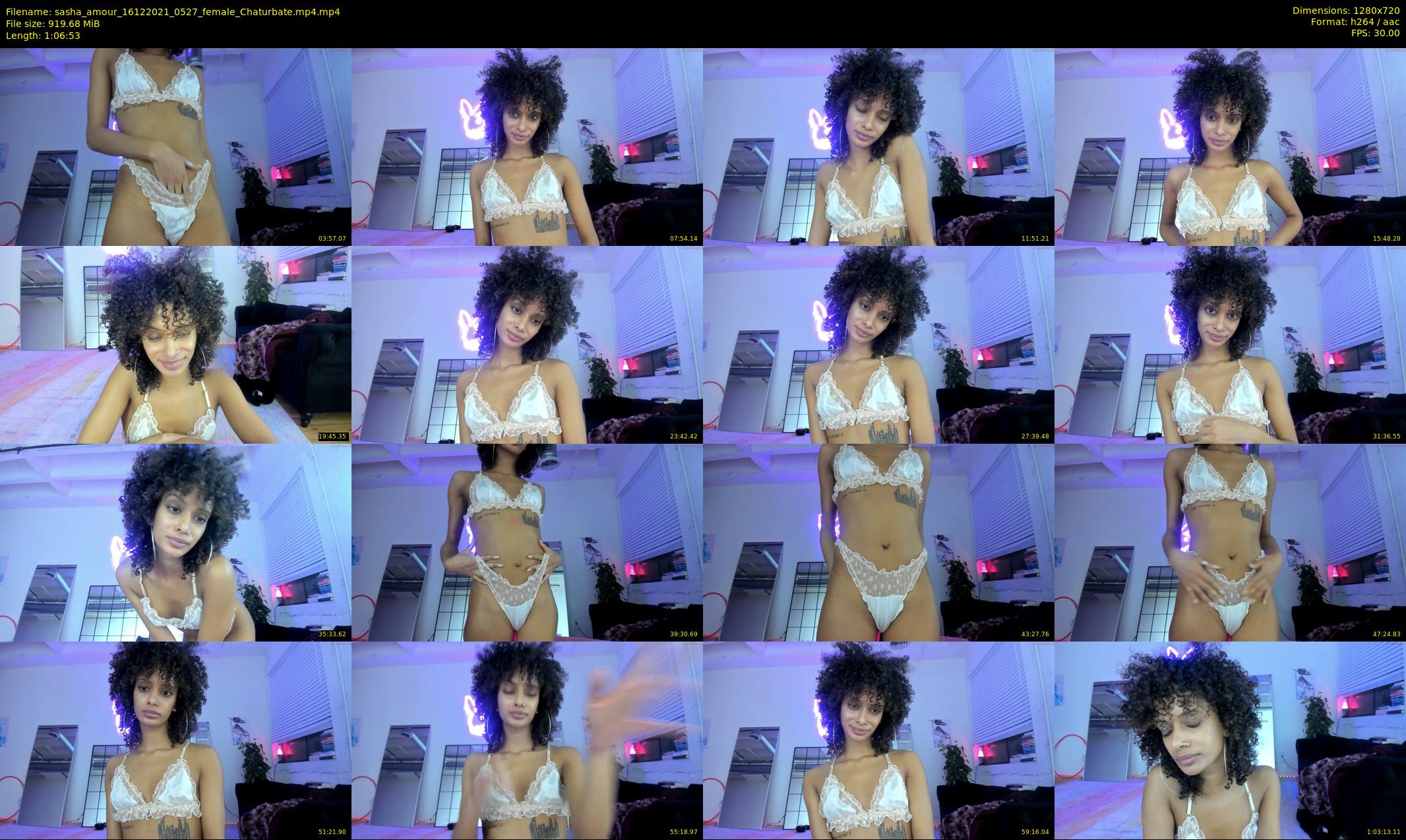sasha_amour — 67 minute Chaturbate female cam show recording, 720p, Dec 16, 2021