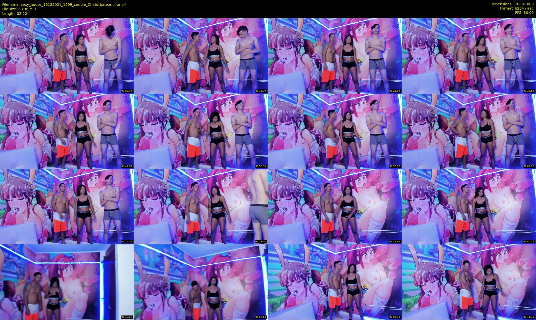 sexy_house — 3 minute Chaturbate couple cam show recording, 1080p, Dec 16, 2021