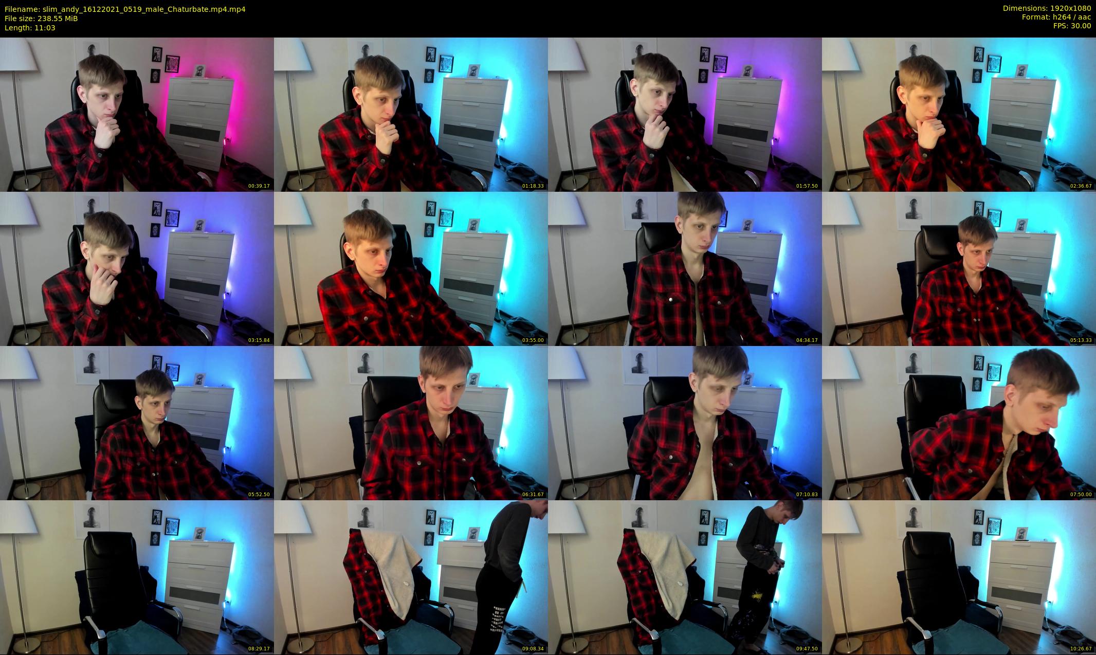 slim_andy — 12 minute Chaturbate male cam show recording, 1080p, Dec 16, 2021