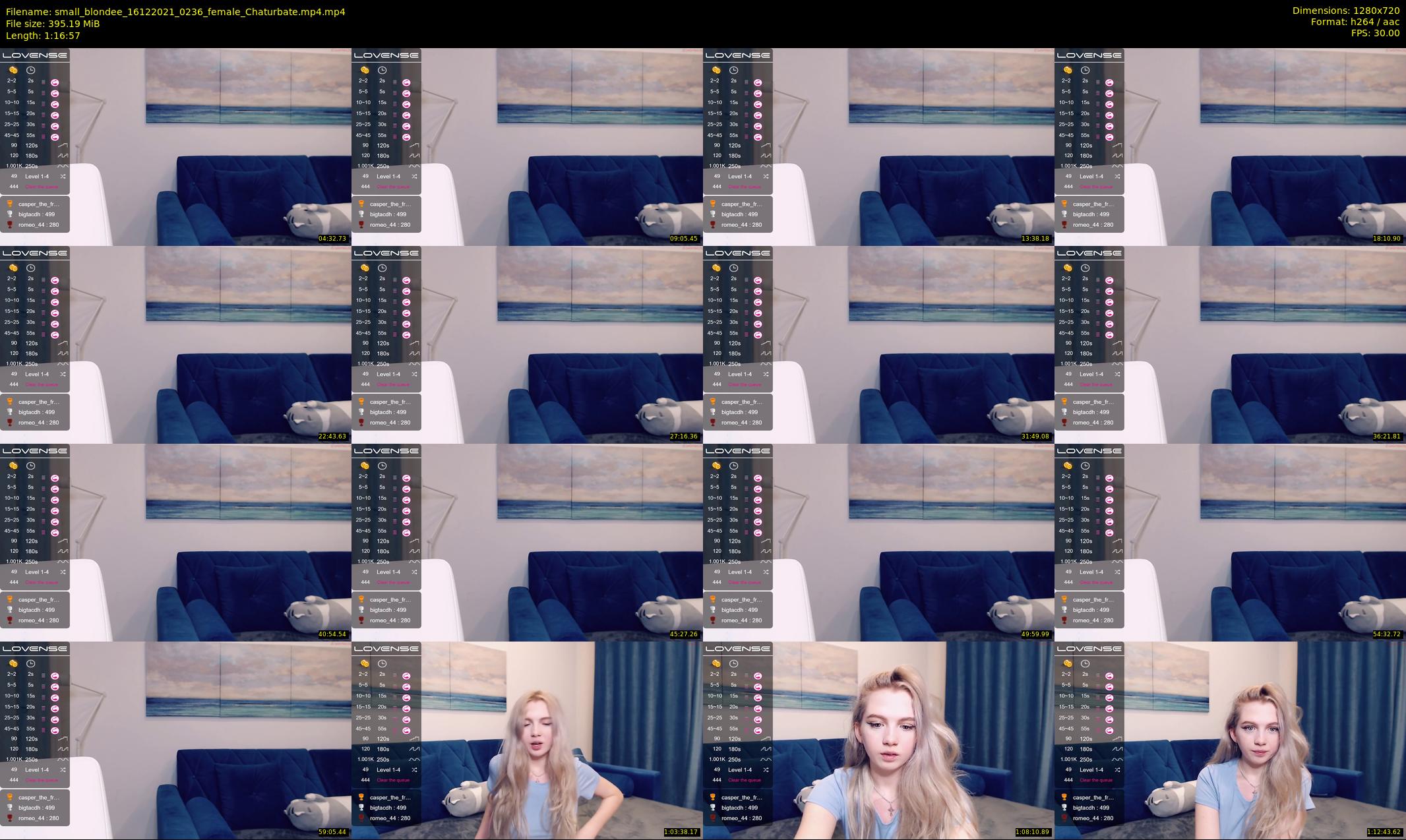 small_blondee — 77 minute Chaturbate female cam show recording, 720p, Dec 16, 2021