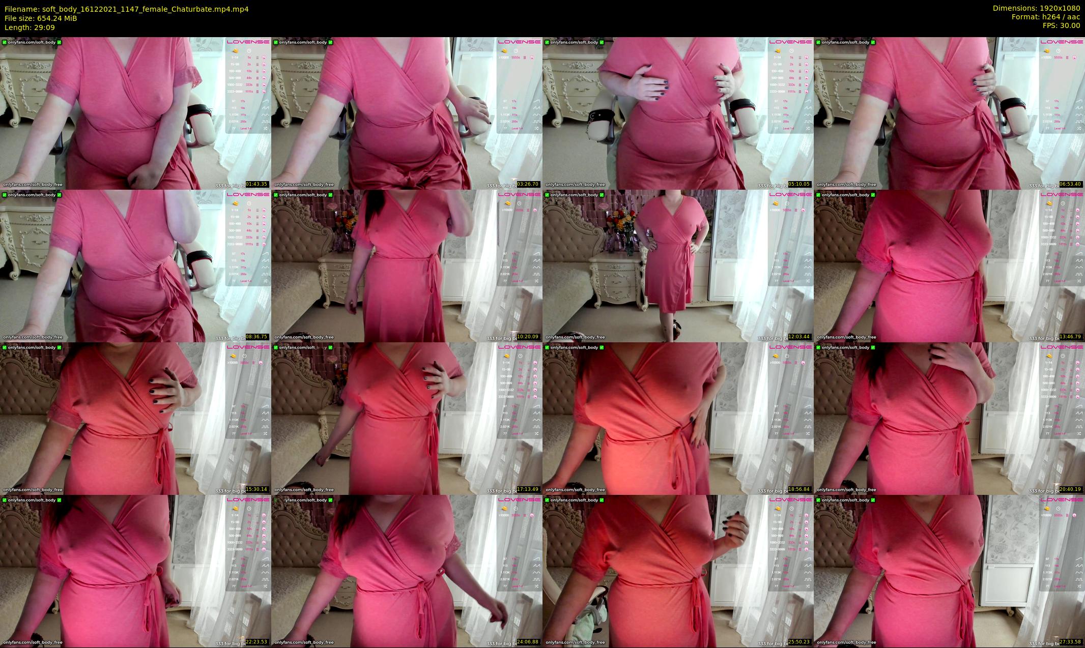soft_body — 30 minute Chaturbate female cam show recording, 1080p, Dec 16, 2021