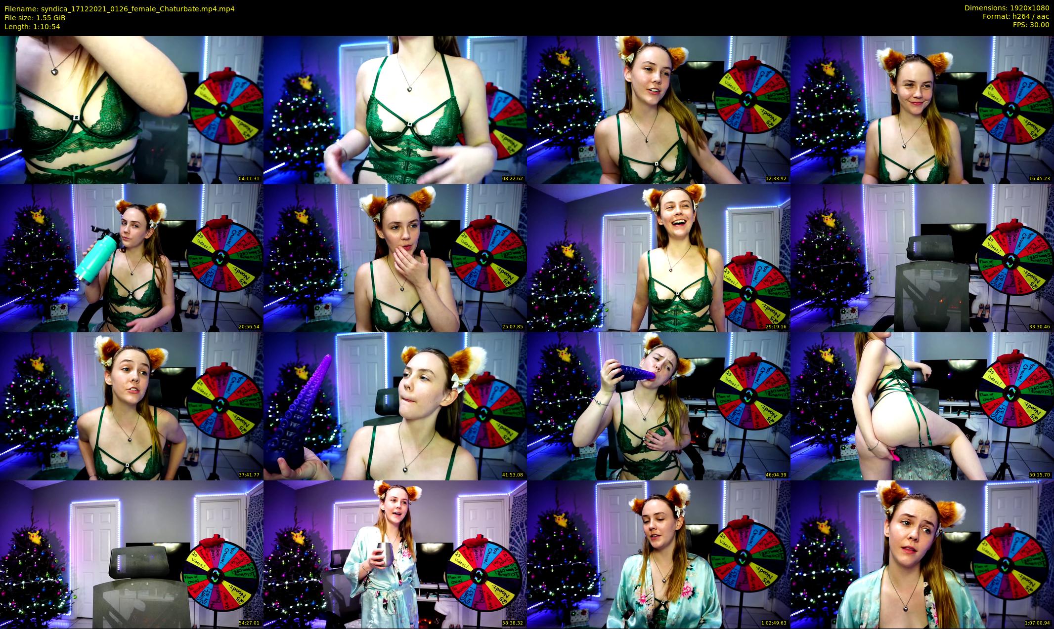 syndica — 71 minute Chaturbate female cam show recording, 1080p, Dec 17, 2021