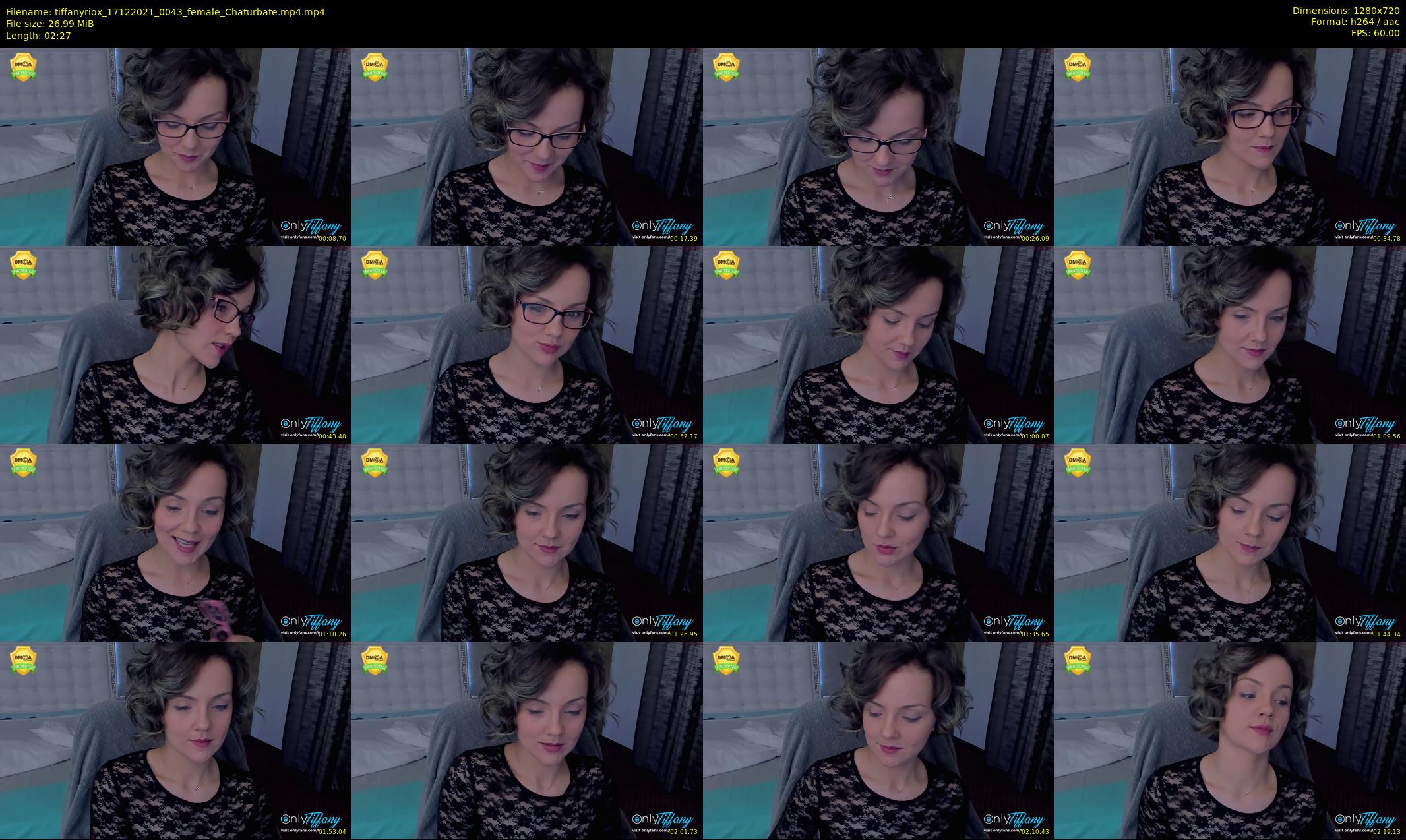 tiffanyriox — 3 minute Chaturbate female cam show recording, 720p, Dec 17, 2021