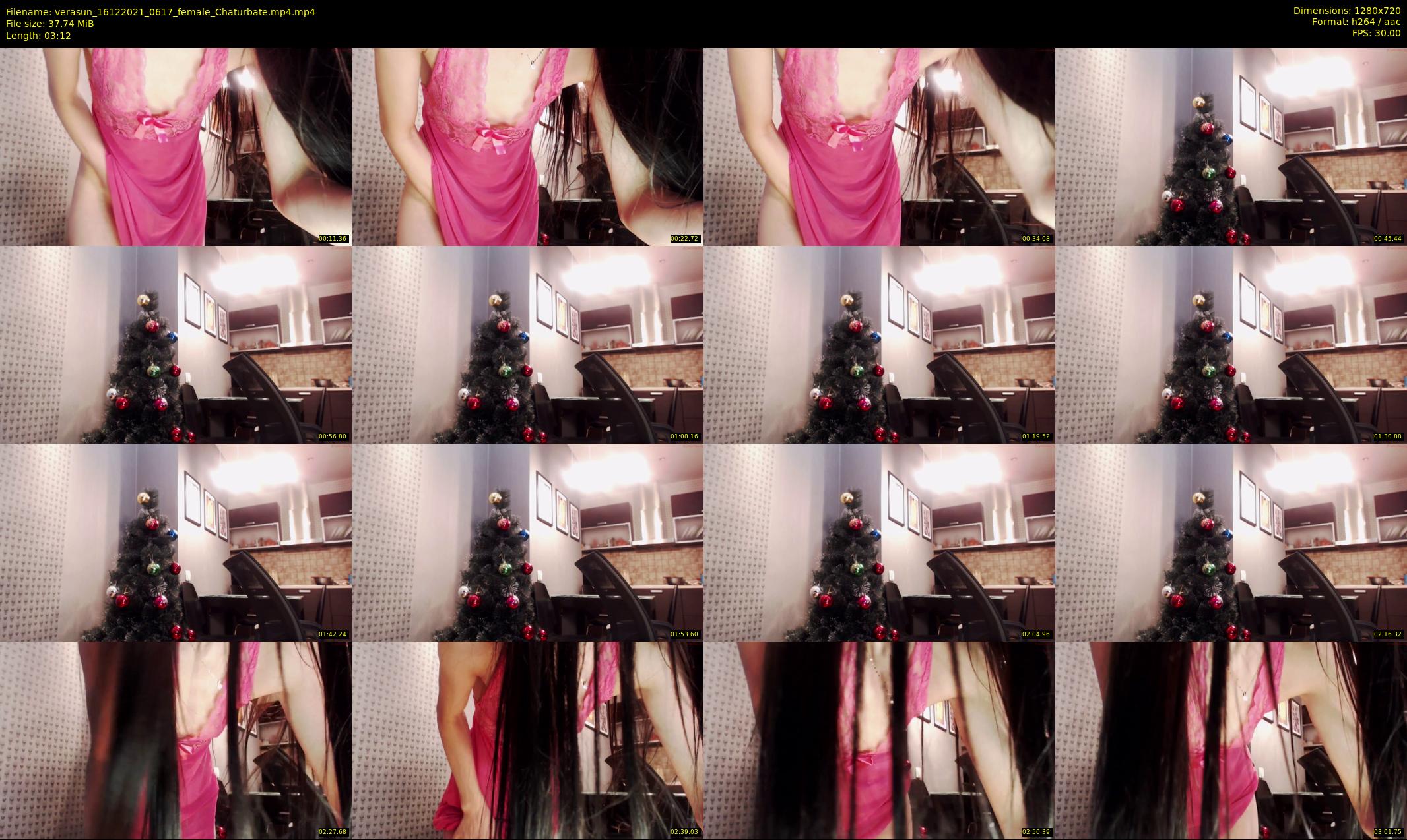 verasun — 4 minute Chaturbate female cam show recording, 720p, Dec 16, 2021