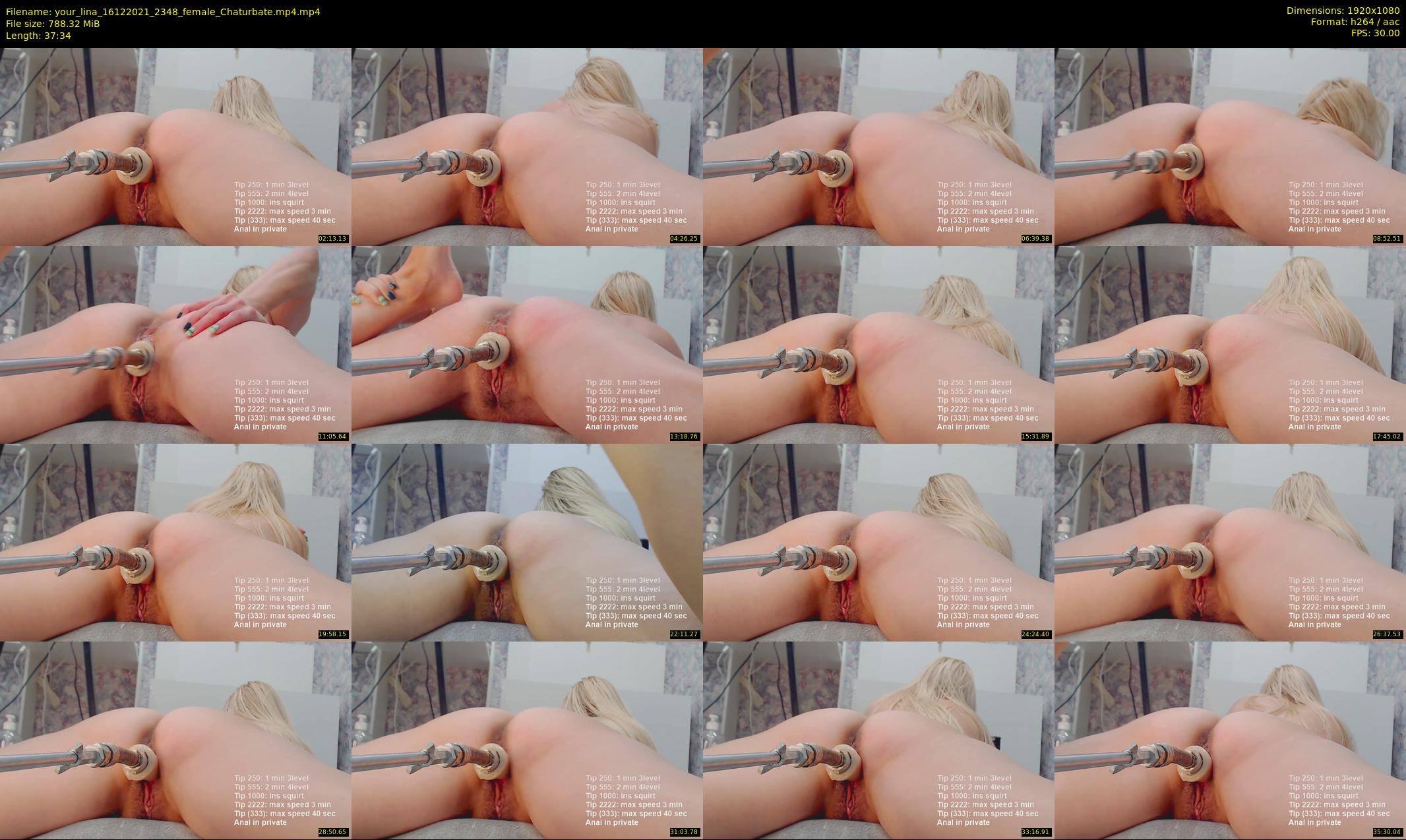 your_lina — 38 minute Chaturbate female cam show recording, 1080p, Dec 16, 2021
