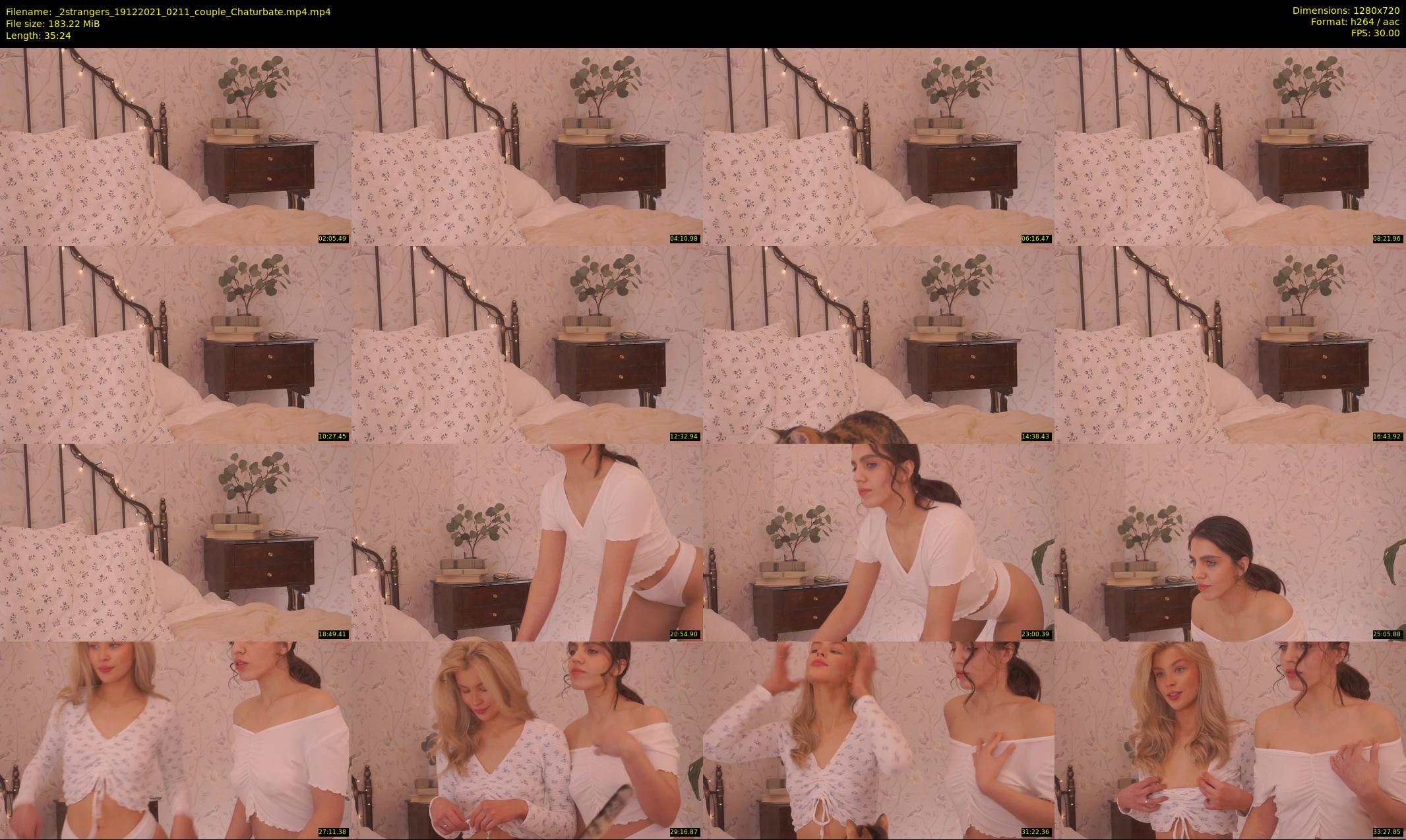 _2strangers — 36 minute Chaturbate couple cam show recording, 720p, Dec 19, 2021