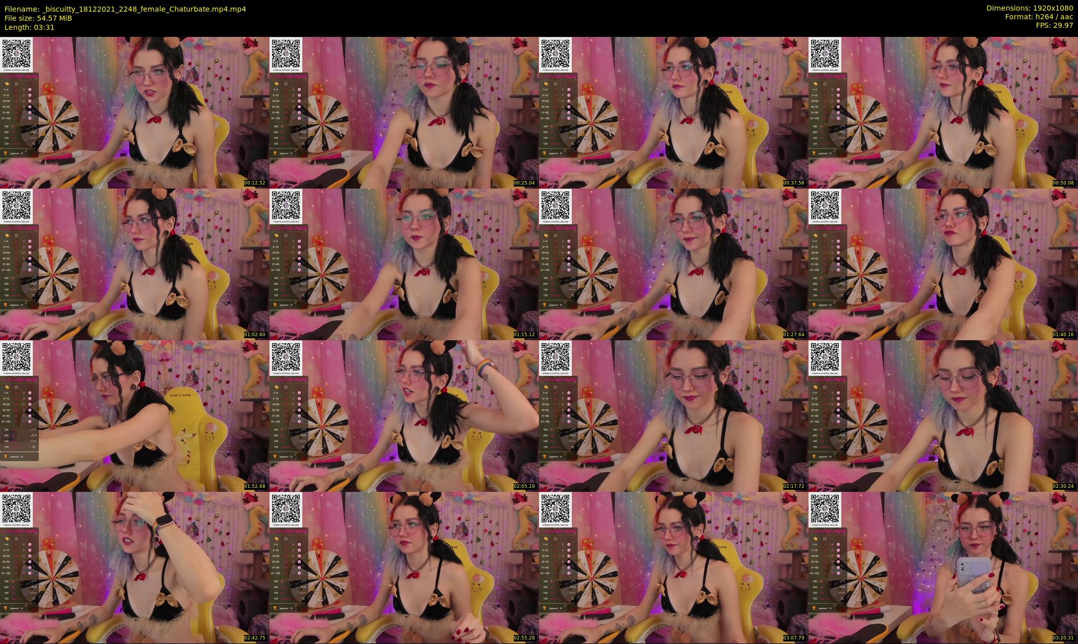 _biscuitty — 4 minute Chaturbate female cam show recording, 1080p, Dec 18, 2021