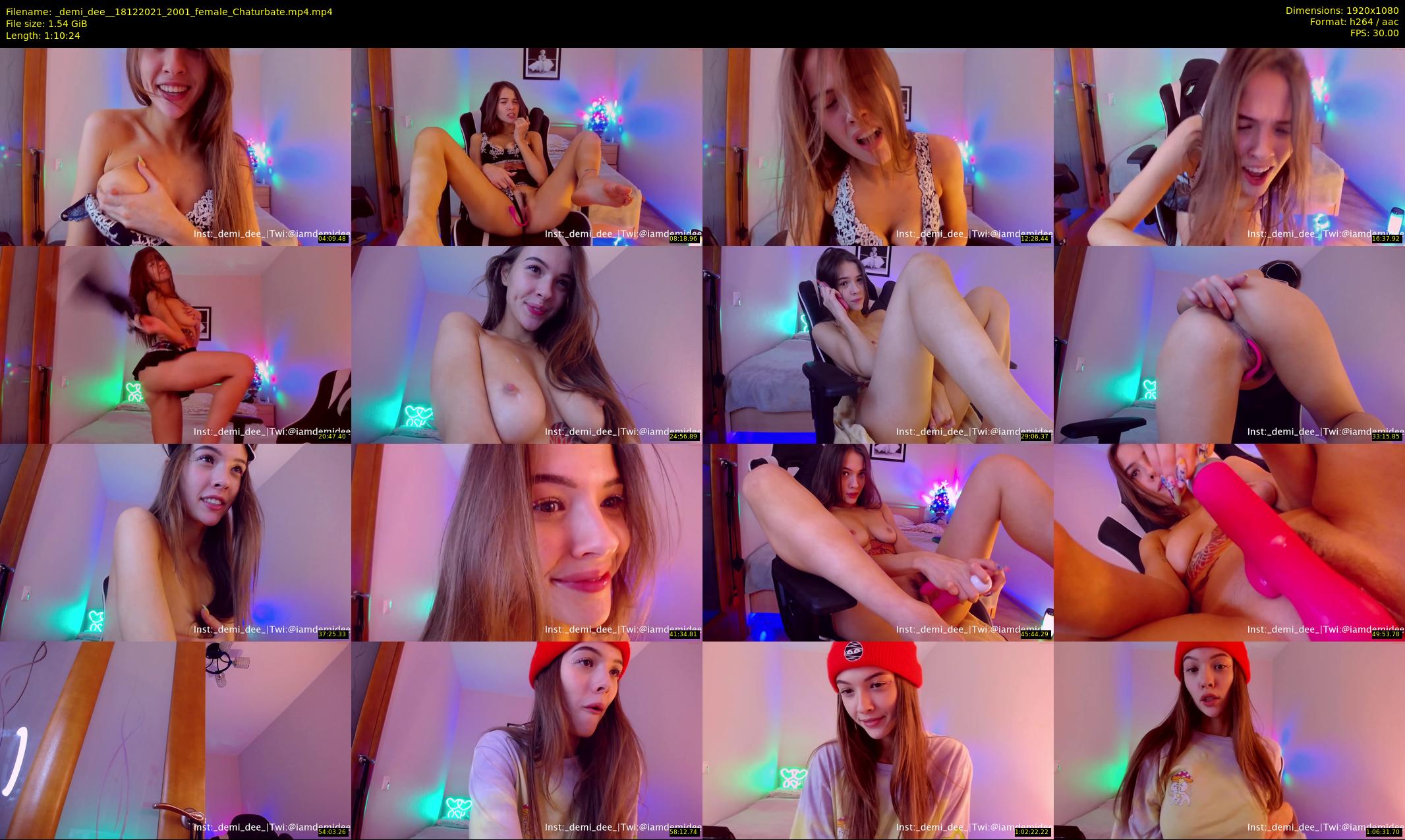 _demi_dee_ — 71 minute Chaturbate female cam show recording, 1080p, Dec 18, 2021