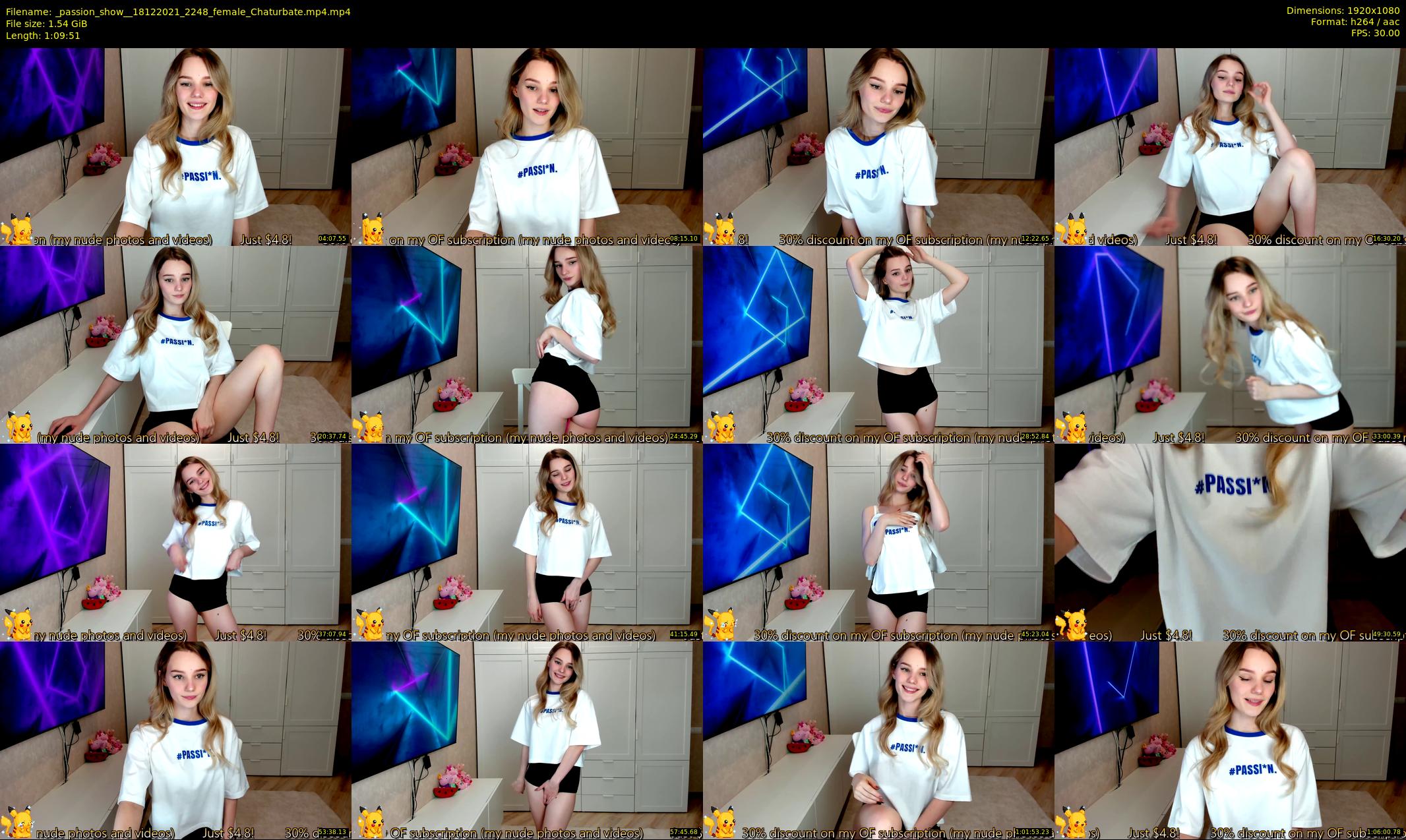 _passion_show_ — 70 minute Chaturbate couple cam show recording, 1080p, Dec 18, 2021