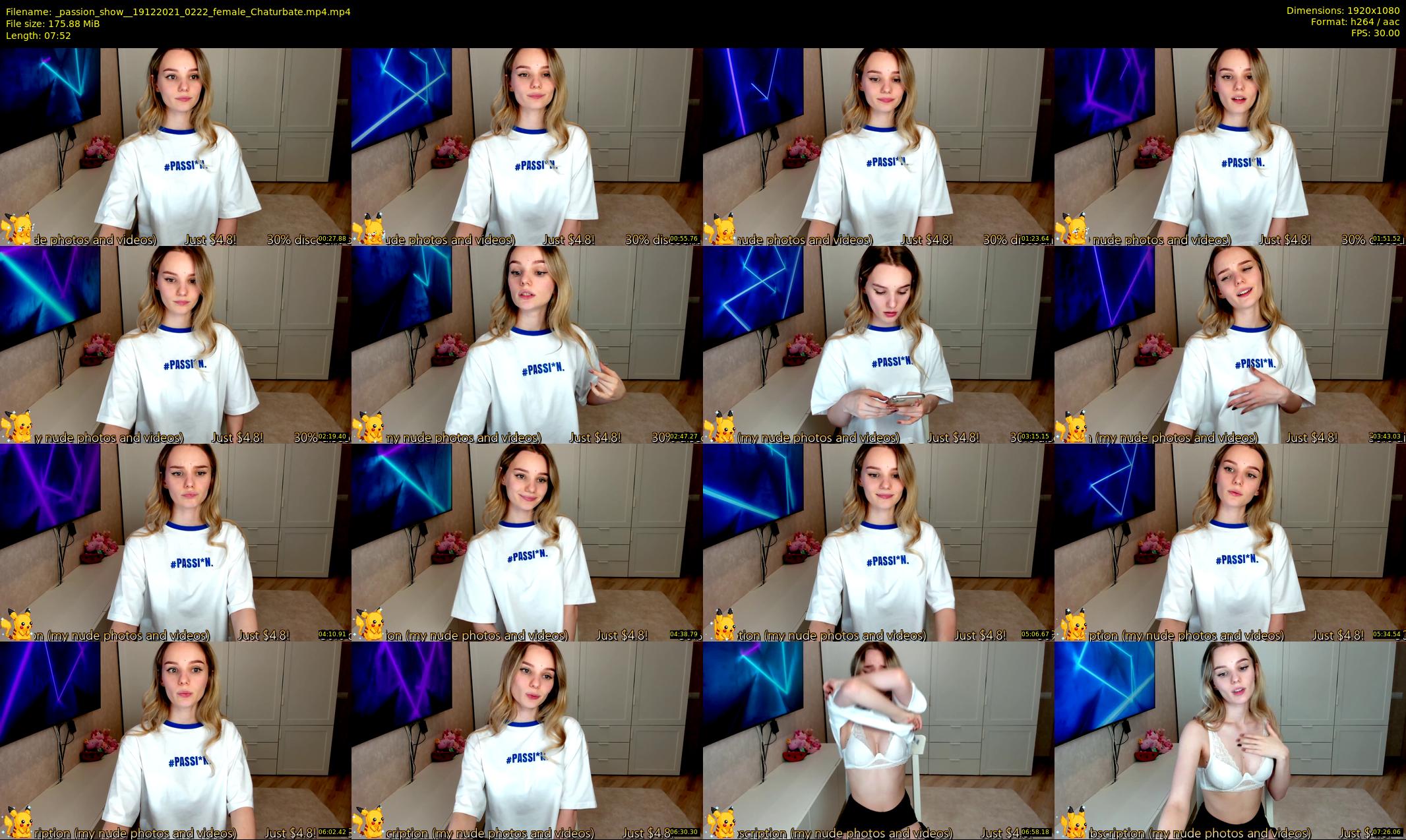 _passion_show_ — 8 minute Chaturbate couple cam show recording, 1080p, Dec 19, 2021