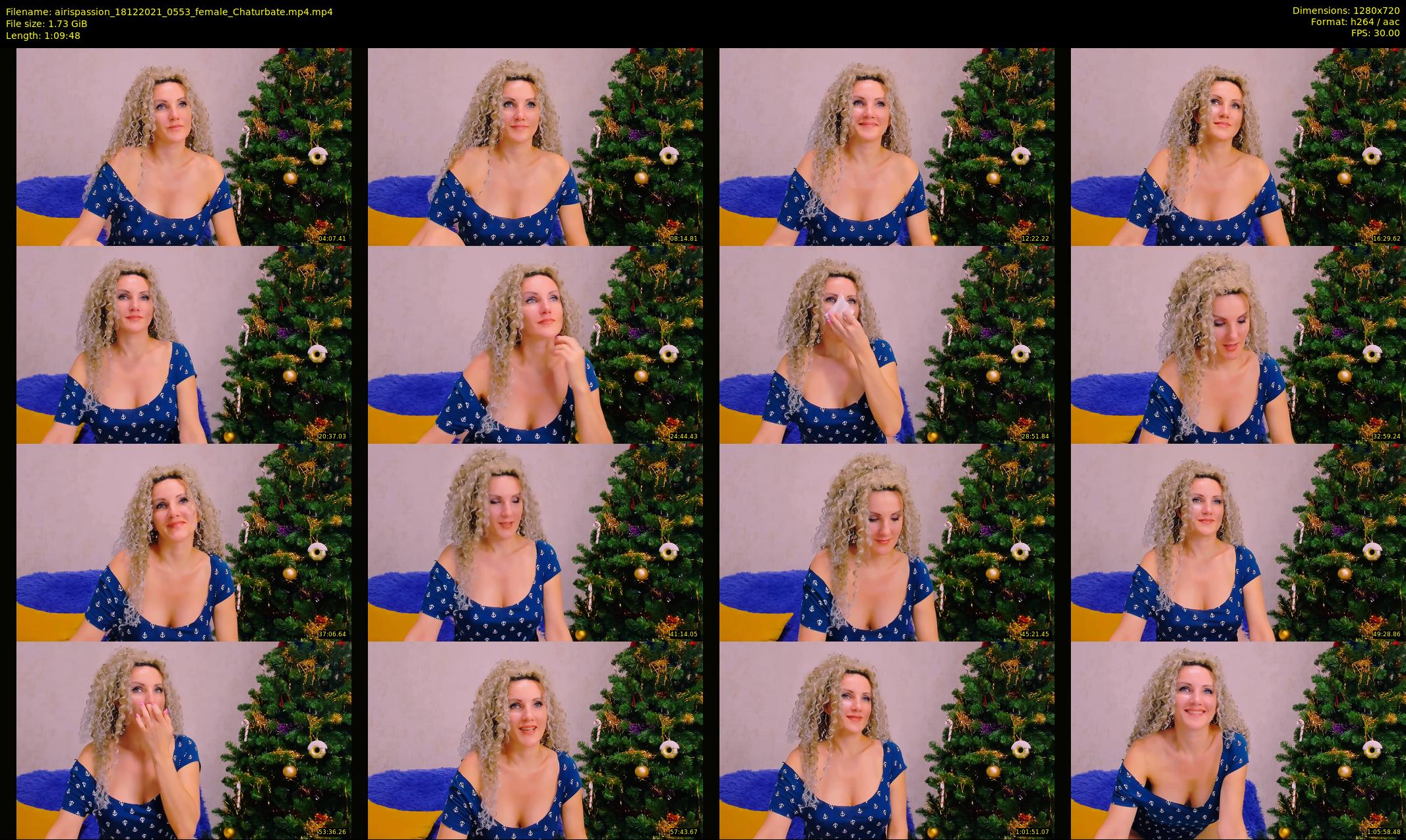 airispassion — 70 minute Chaturbate female cam show recording, 720p, Dec 18, 2021