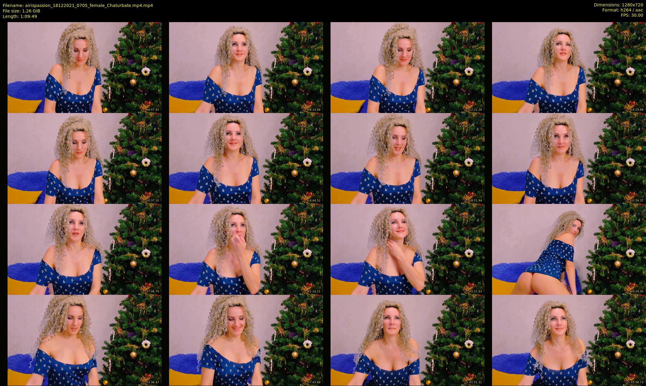 airispassion — 70 minute Chaturbate female cam show recording, 720p, Dec 18, 2021