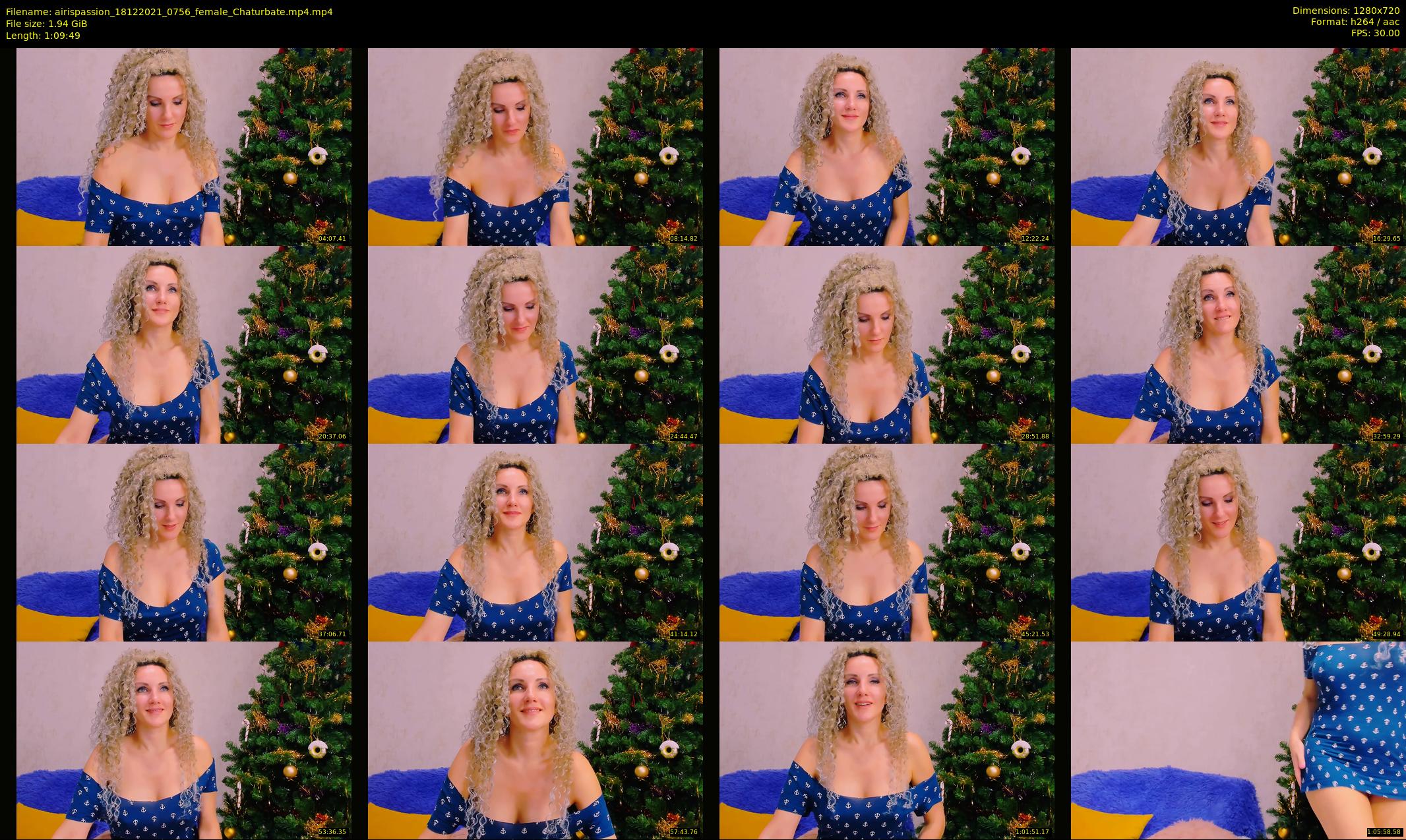 airispassion — 70 minute Chaturbate female cam show recording, 720p, Dec 18, 2021