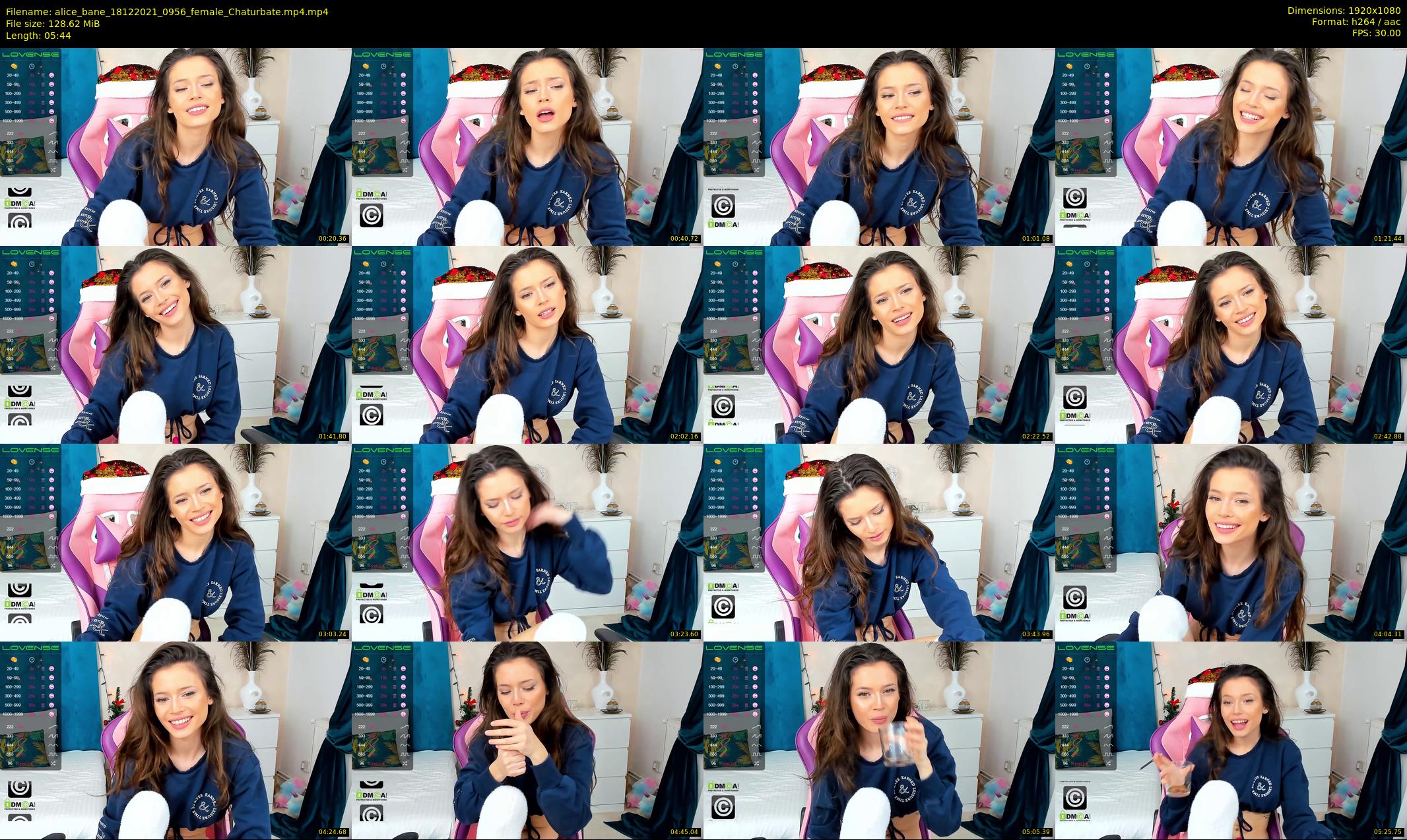 alice_bane — 6 minute Chaturbate female cam show recording, 1080p, Dec 18, 2021