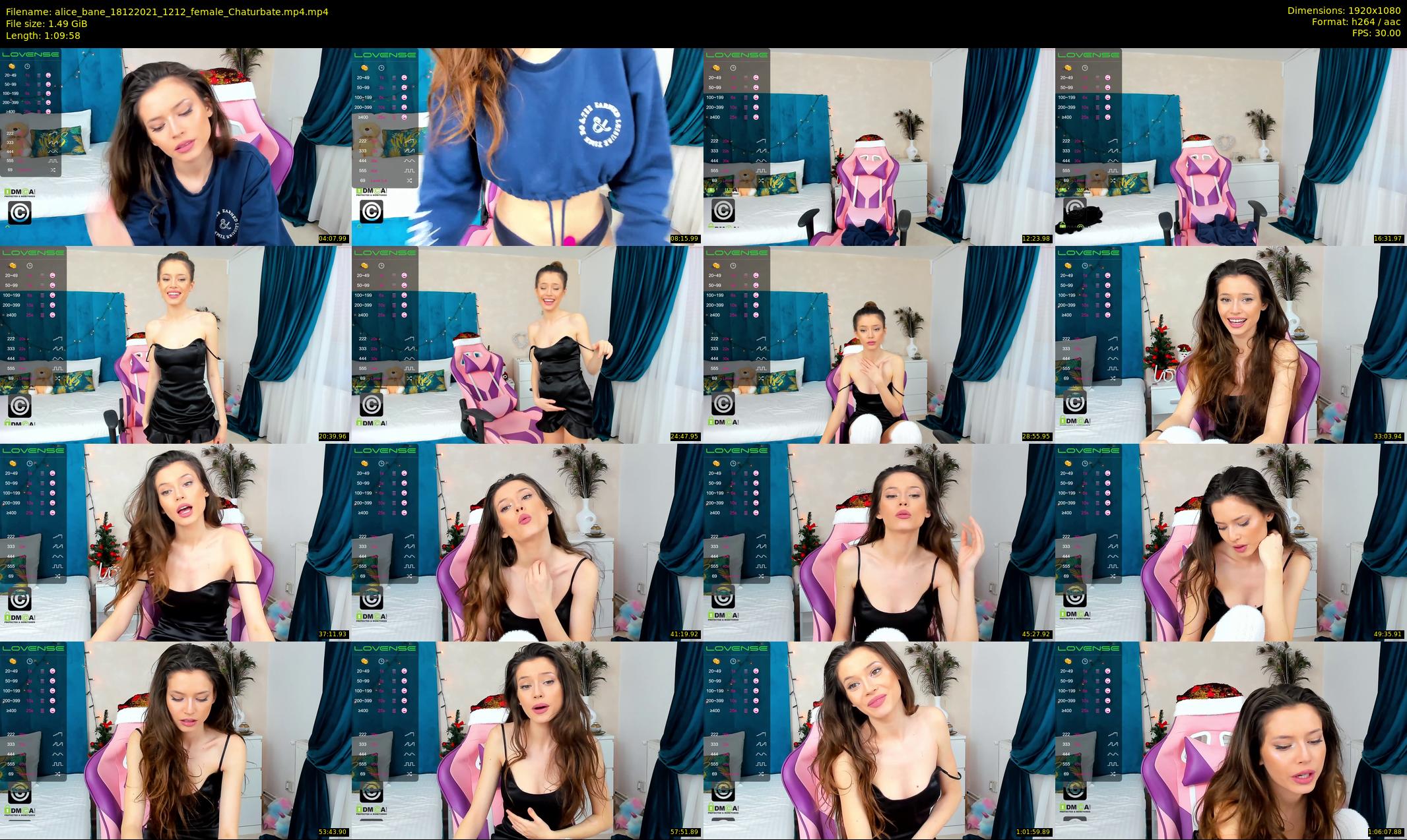 alice_bane — 70 minute Chaturbate female cam show recording, 1080p, Dec 18, 2021
